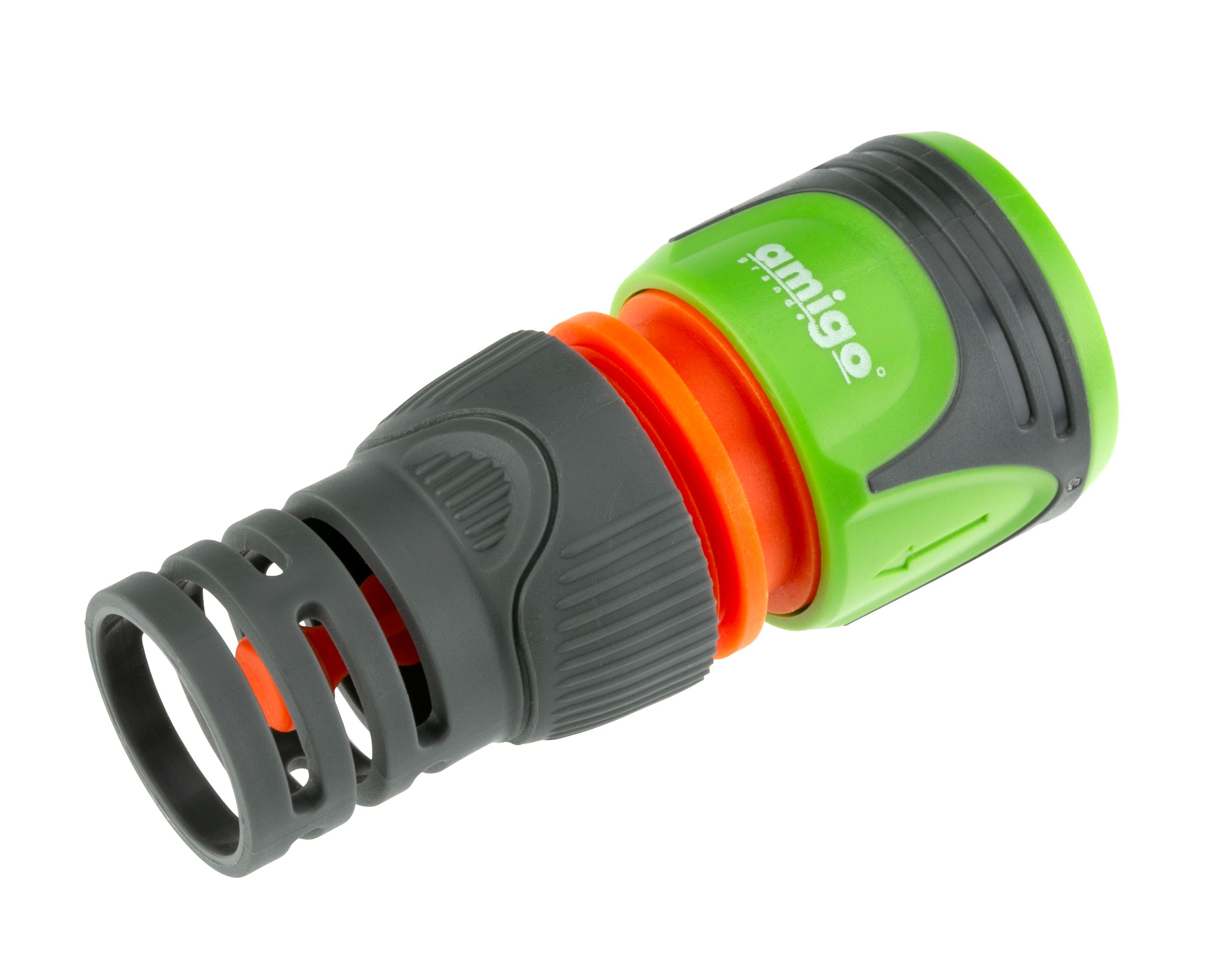 Изображение товара Коннектор AMIGO для шланга  1/2" с аквастоп