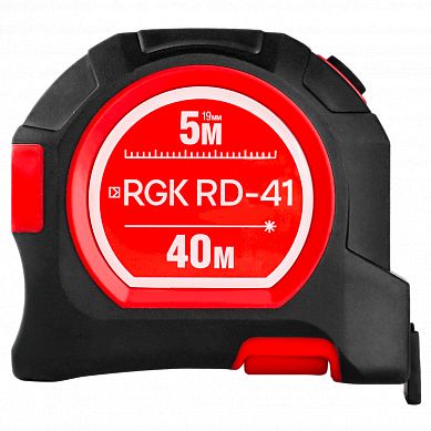 Изображение товара Лазерный дальномер RGK RD-41 40 м компактный, точный с USB зарядкой