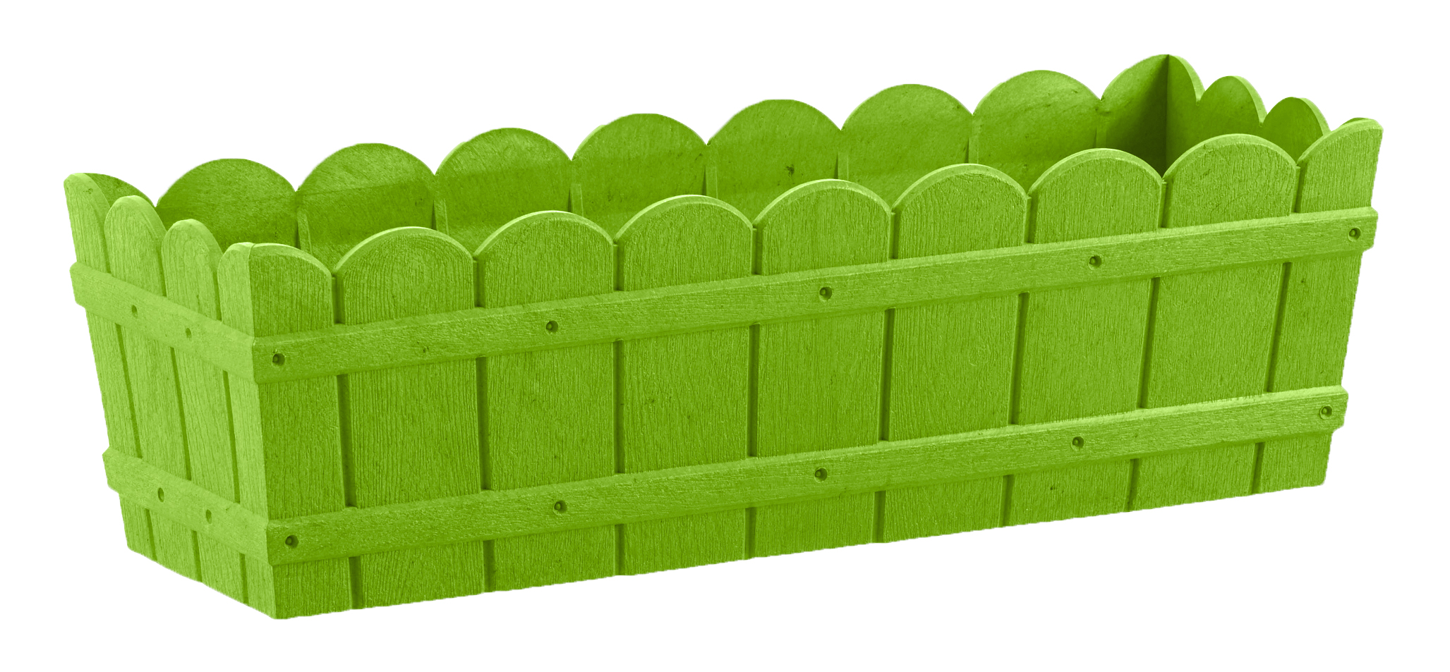 Изображение товара Ящик для цветов 14 л. салатовый