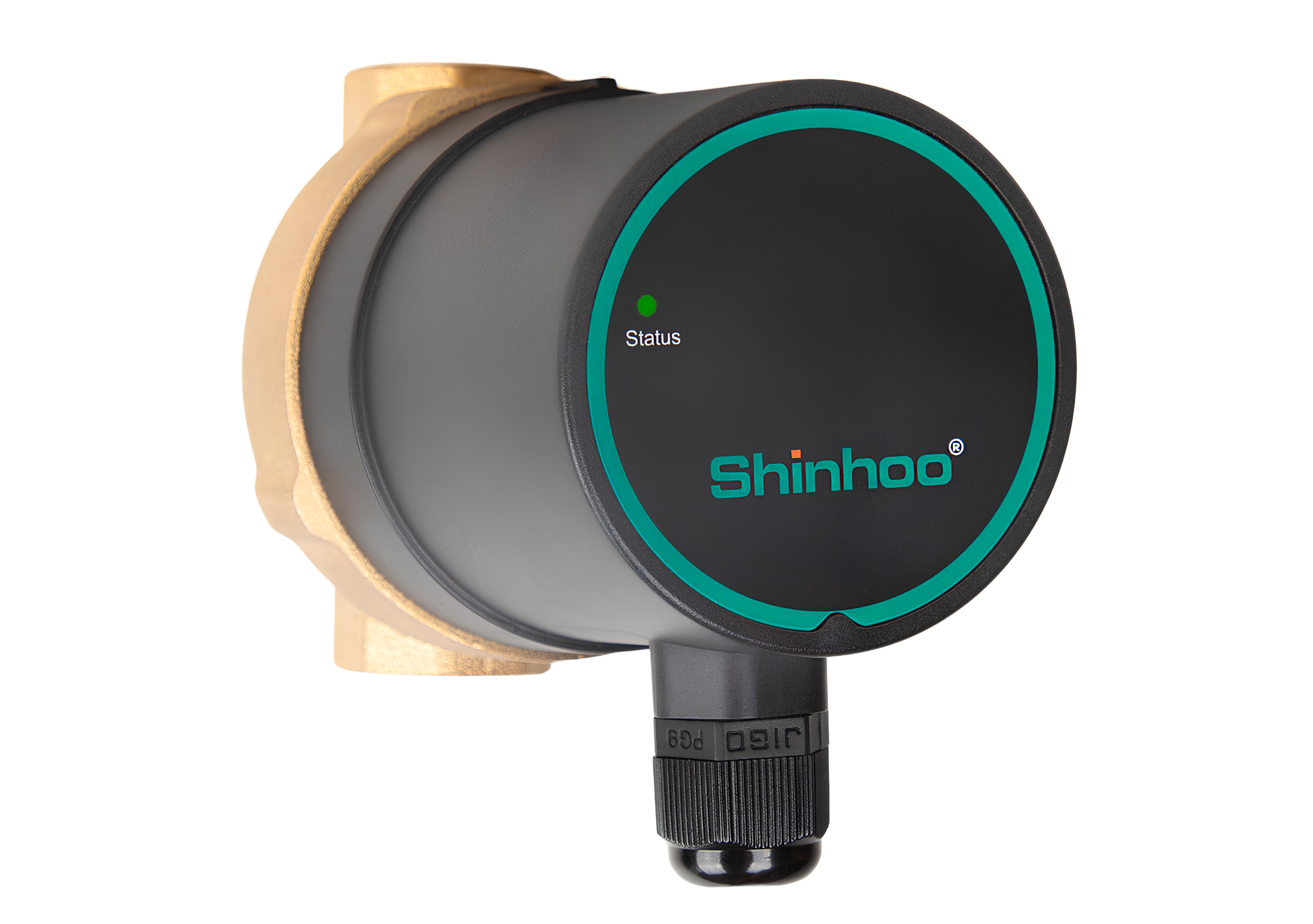 Изображение товара Циркуляционный насос SHINHOO INSTANT 15-1.5 II BL латунь черный для отопления и водоснабжения