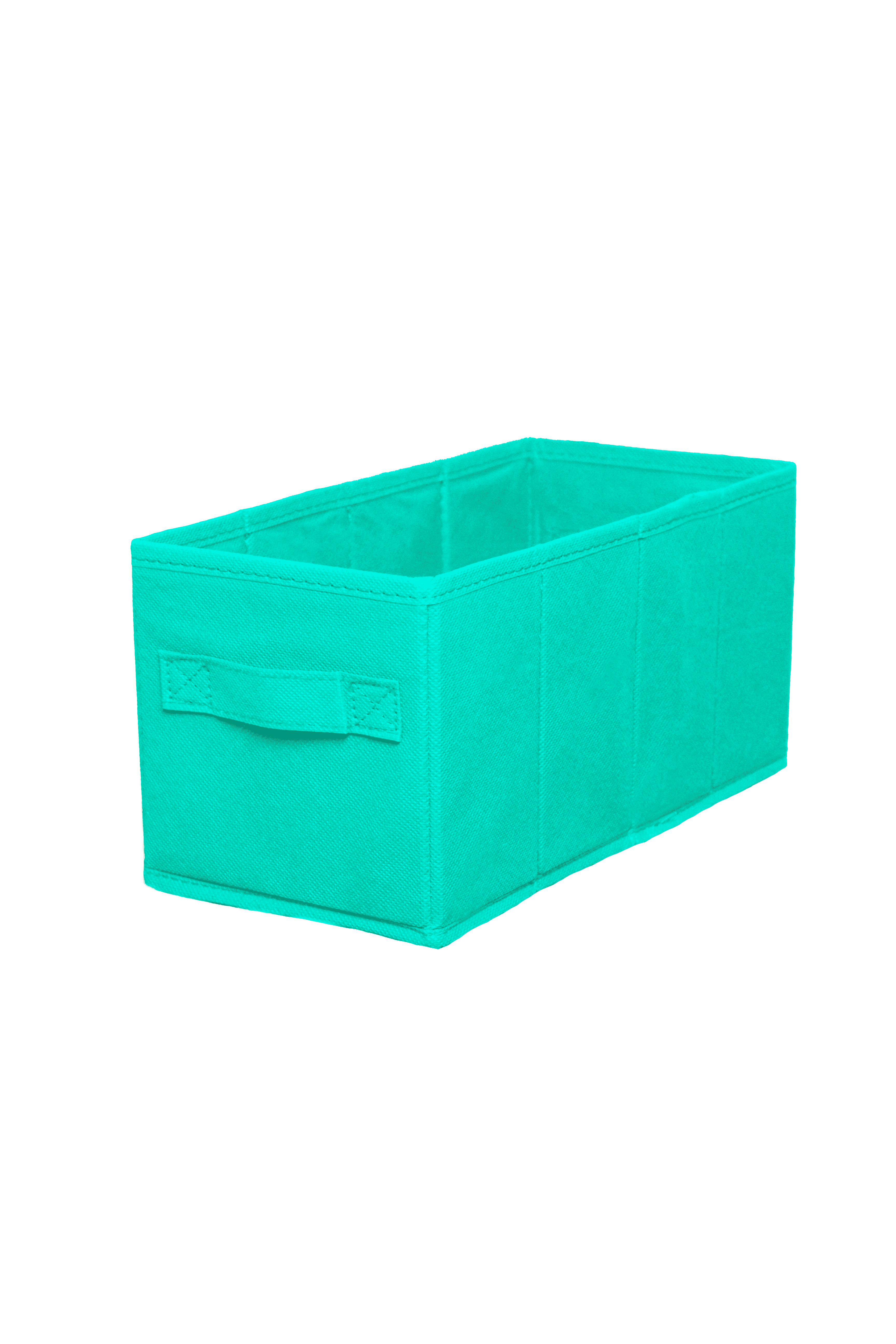 Изображение товара Короб складной д/стеллажа из нетканого полотна аквамарин 15X31X15см MX203-A