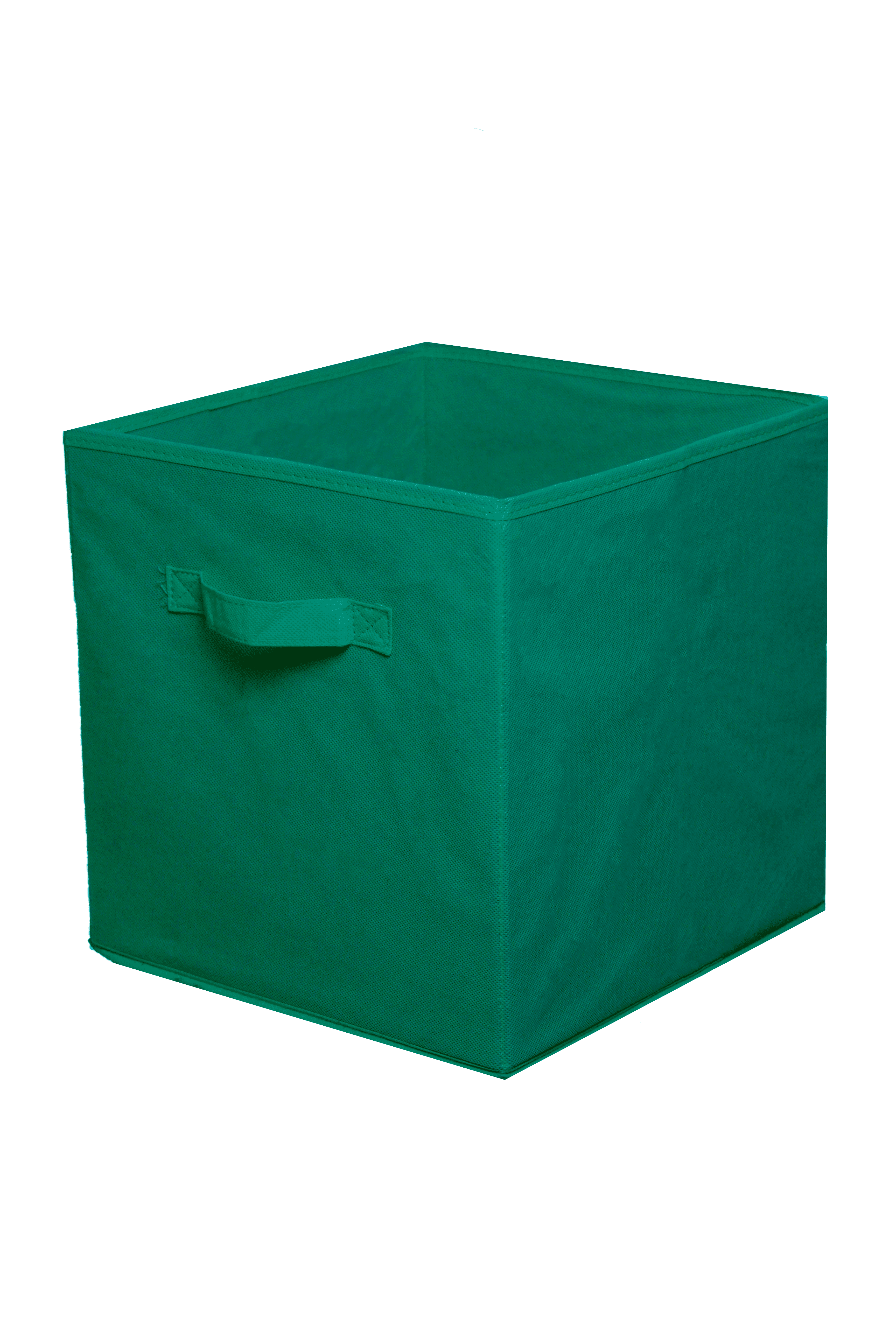 Изображение товара Короб складной д/стеллажа из нетканого полотна 31х31х31см аквамарин