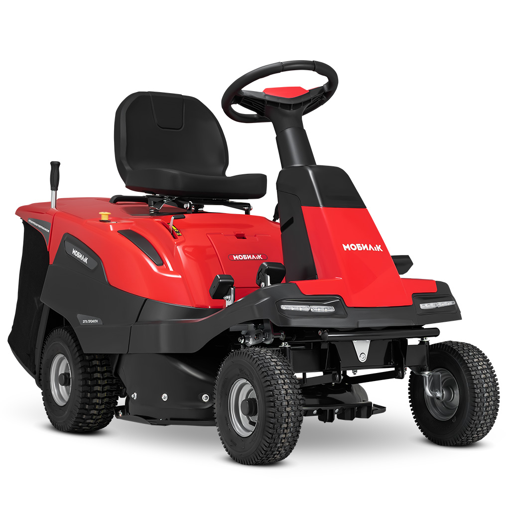 Изображение товара Бензиновый райдер МОБИЛ К XP76 ПРЕМИУМ 12 л.с. с травосборником 130 литров