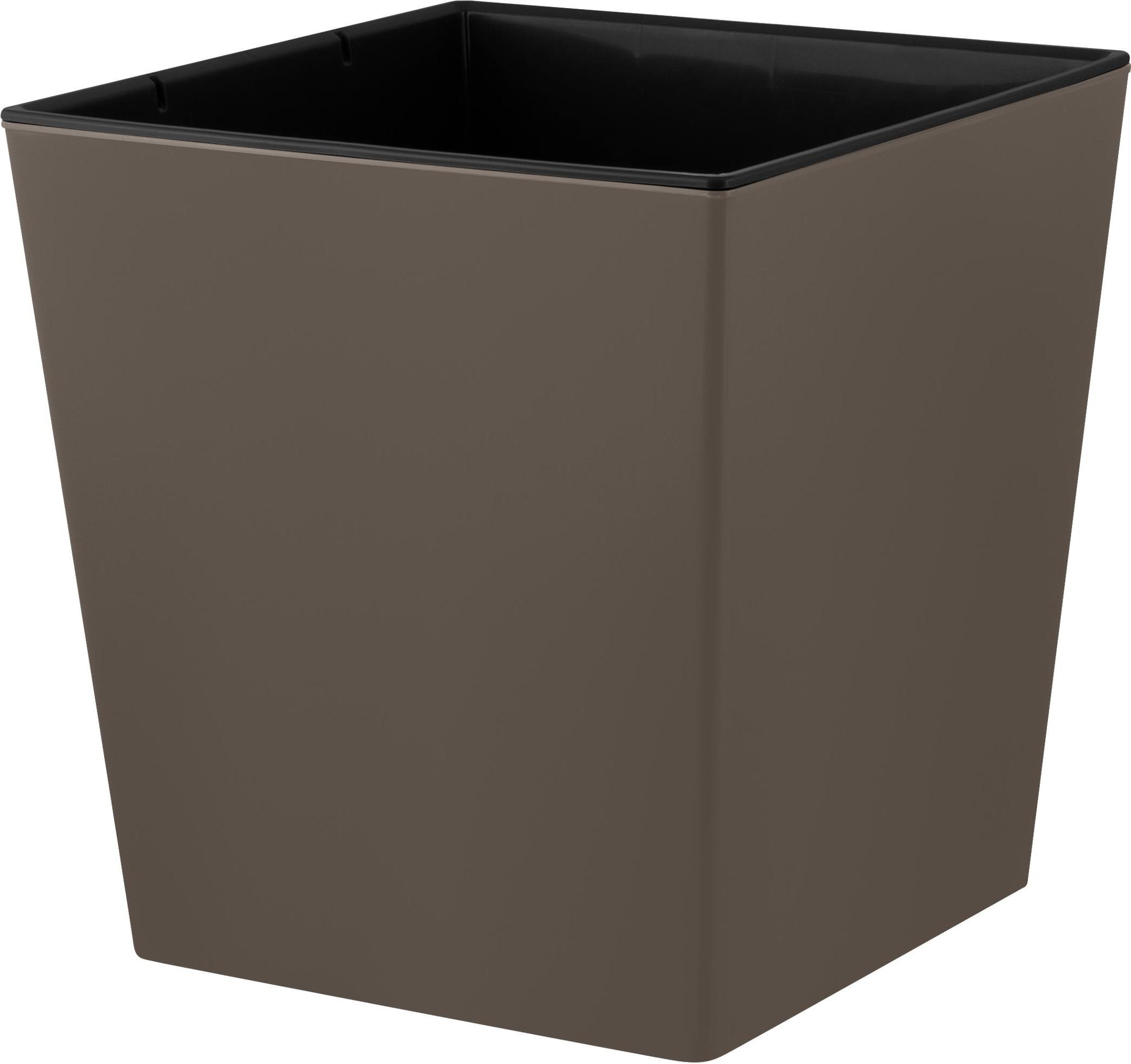 Изображение товара Горшок Ingreen London Cube 301×301 мм 22 л с дренажной вставкой французский платан