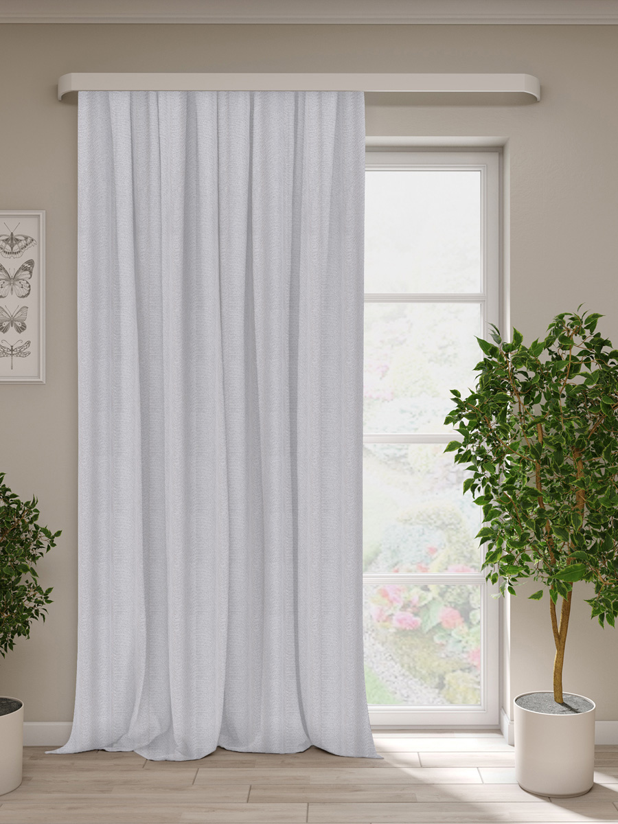 Изображение товара Штора под лен Пола лаванда 200*270 см