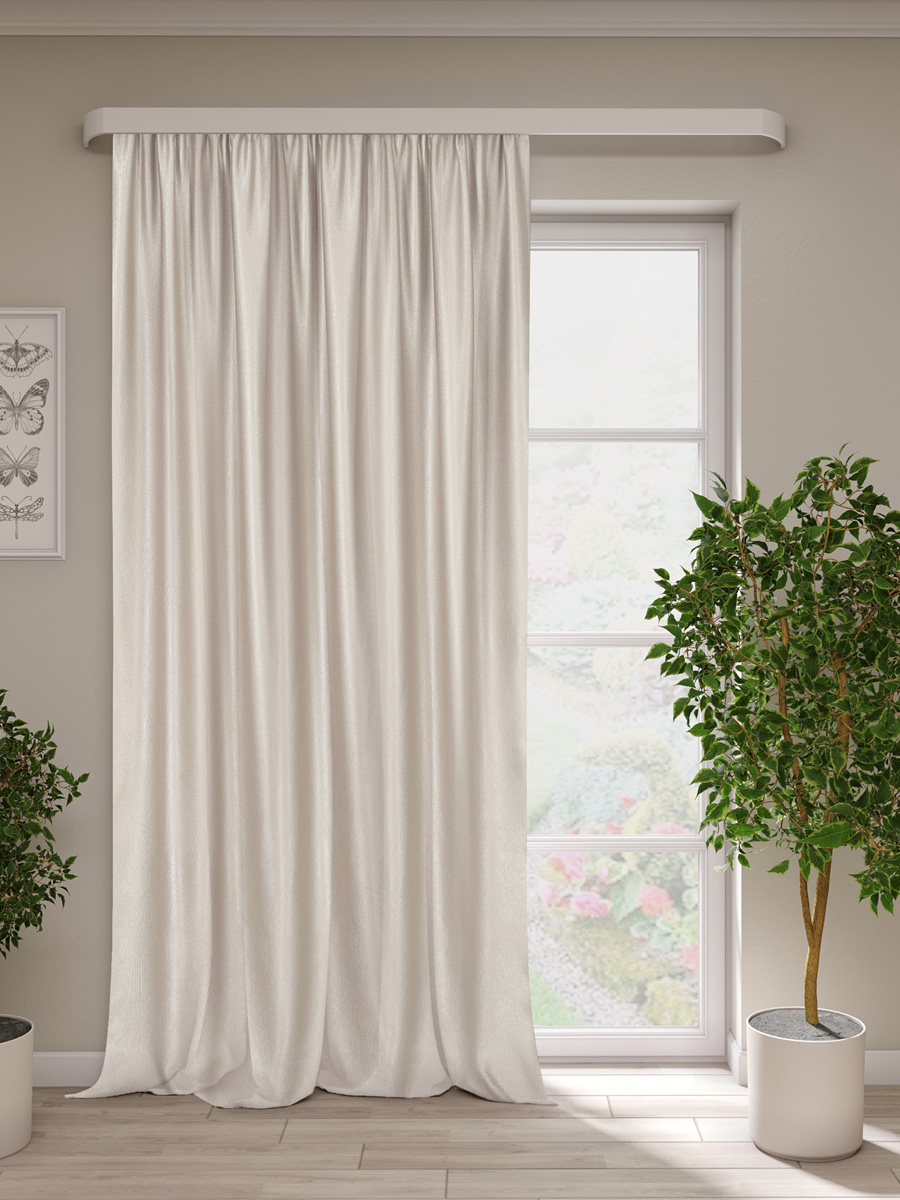 Изображение товара Штора софт тисн. Лока молоч 200*270 см