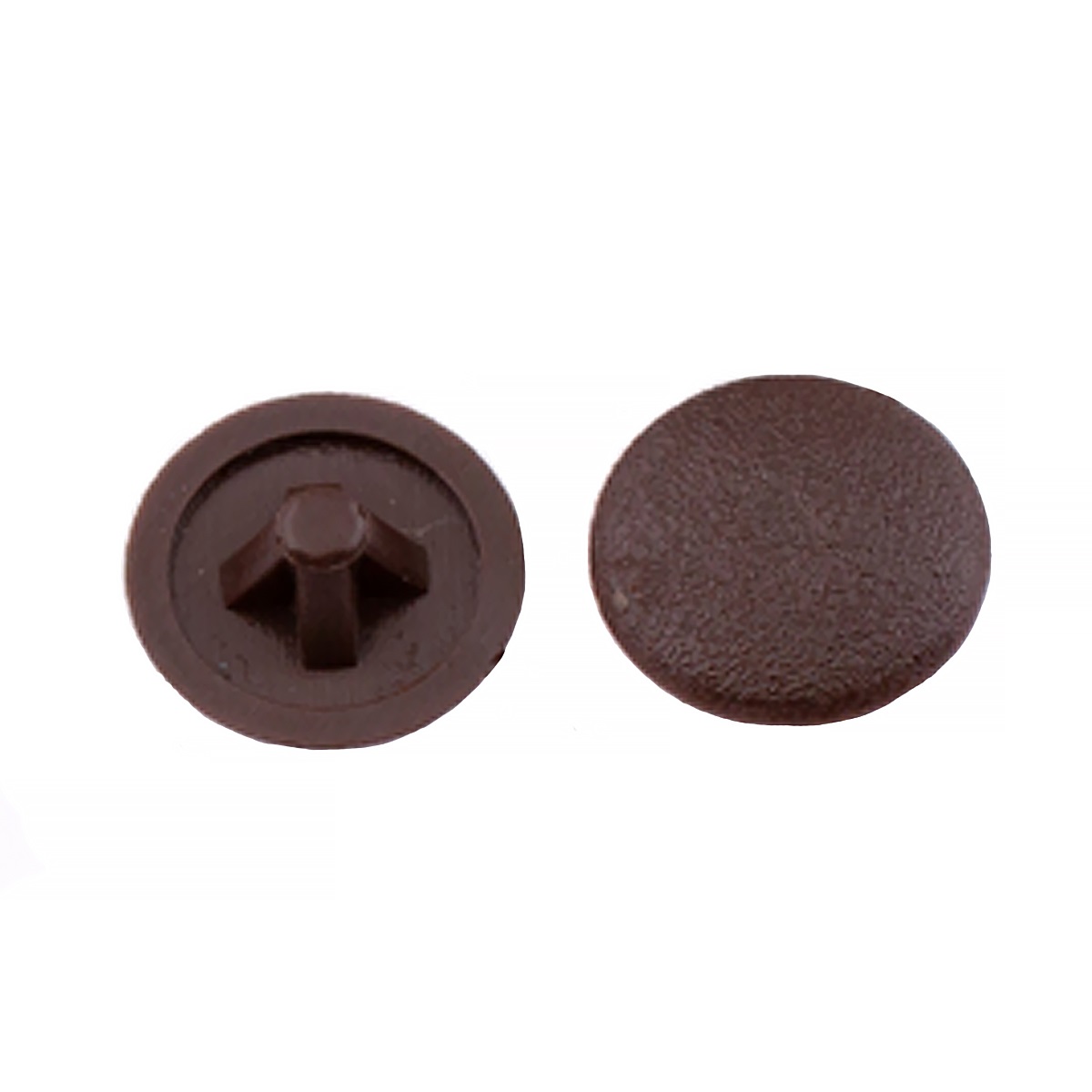 Изображение товара Заглушки на шуруп Element №2 темно коричневый 50 шт