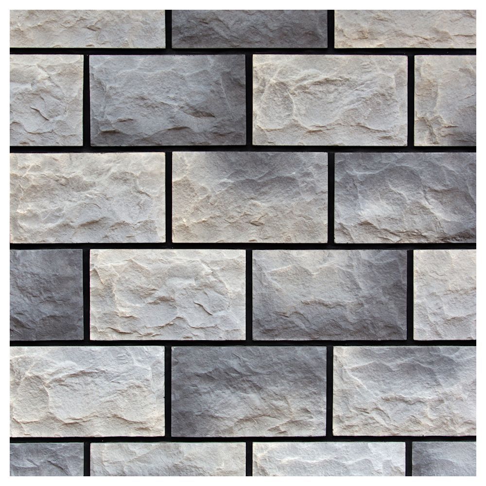 Изображение товара Искусственный камень Atlas Stone Доломит серый 0,9 кв.м для облицовки фасадов и интерьера