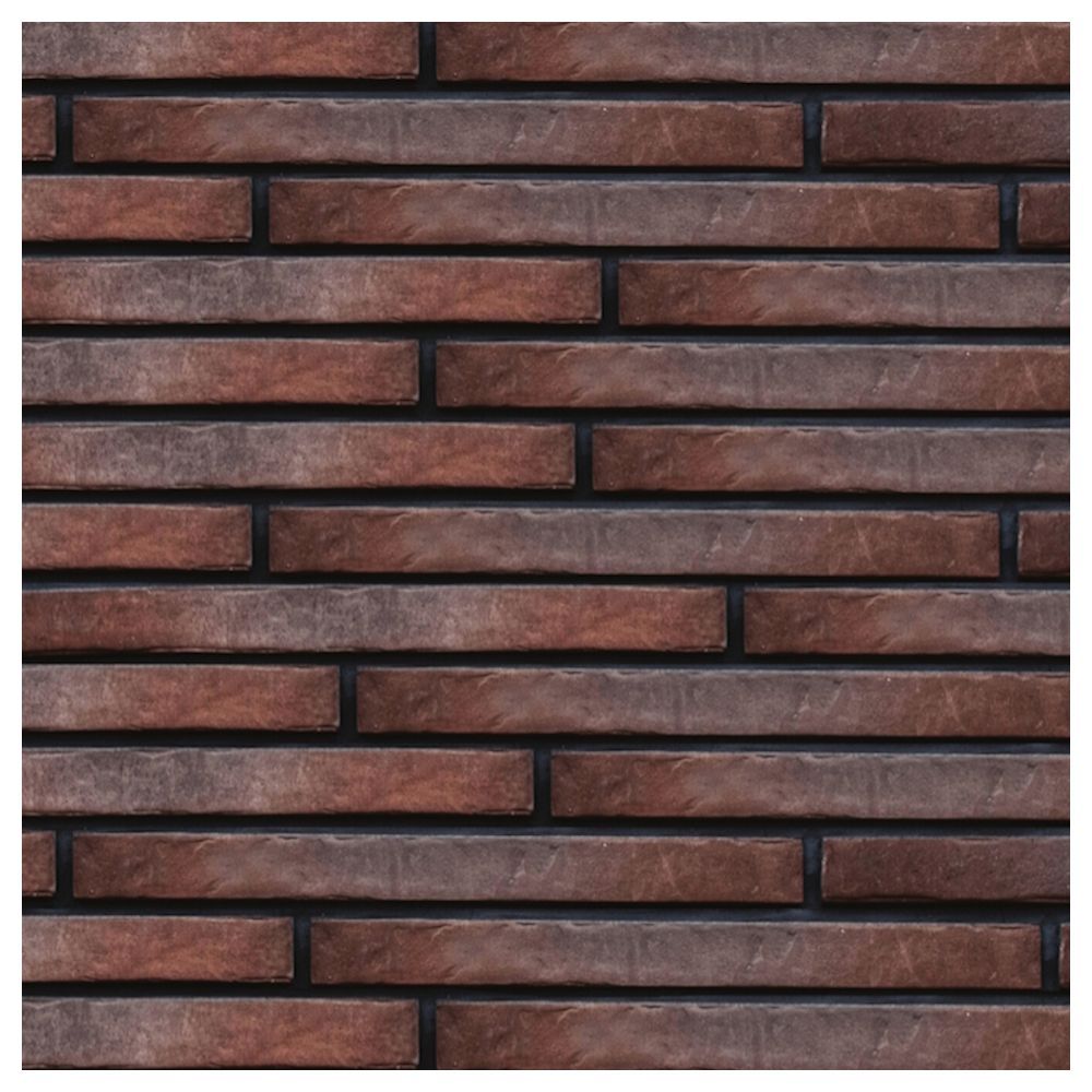 Изображение товара Искусственный камень Atlas Stone Клинкер узкий коричневый 1,18 кв.м