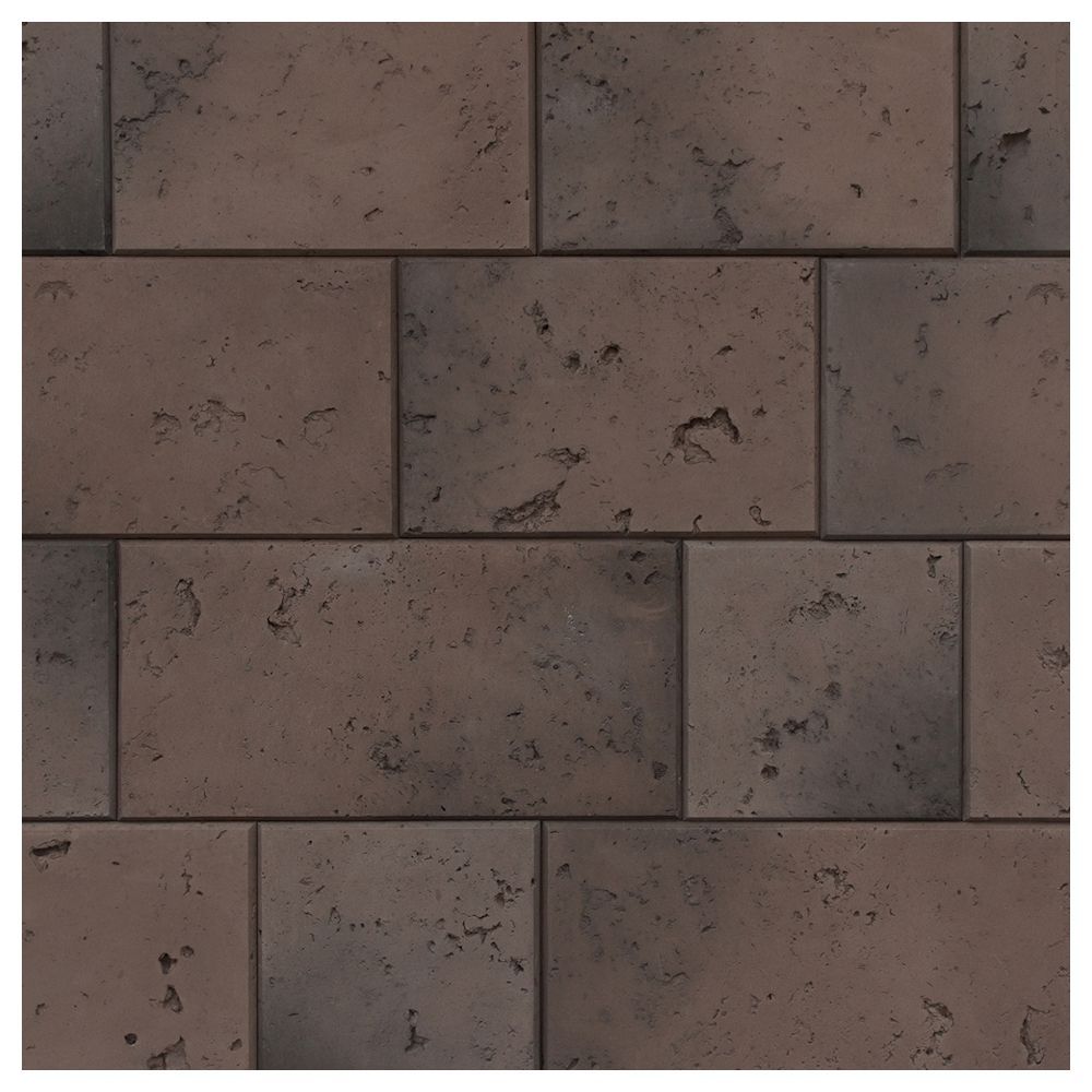 Изображение товара Искусственный камень Atlas Stone Травертин темно-коричневый 1 кв.м для облицовки