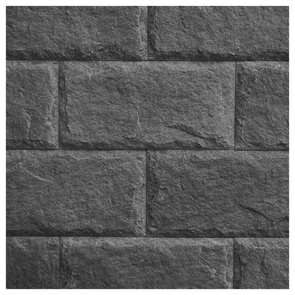 Изображение товара Искусственный камень Atlas Stone Цитадель темно-серый 0,8 кв.м для фасадов и интерьеров