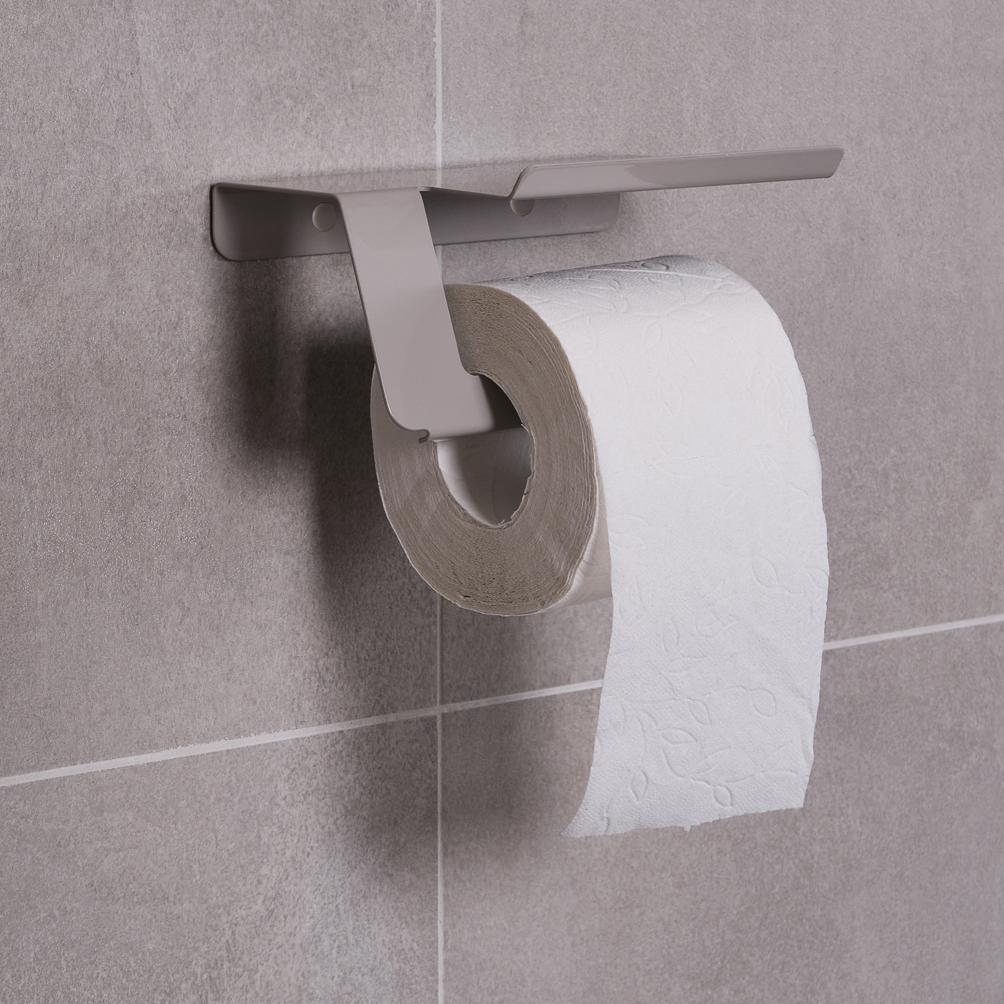 Изображение товара Держатель для туалетной бумаги открытый Moroshka Evklid бежевый 1 шт