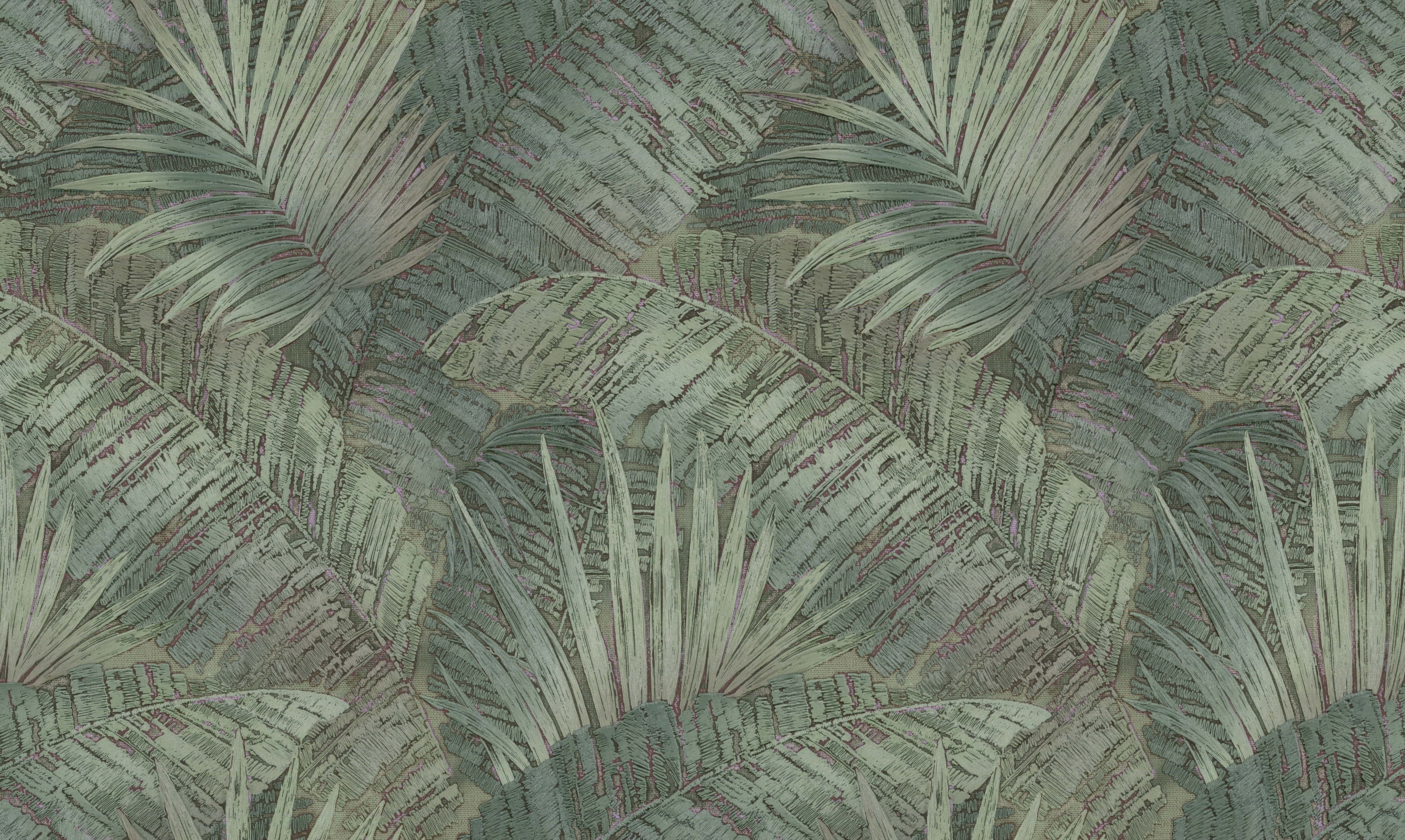 Изображение товара Обои виниловые Артекс Эдера 11270-05 1,06Х10,00 с растительным орнаментом