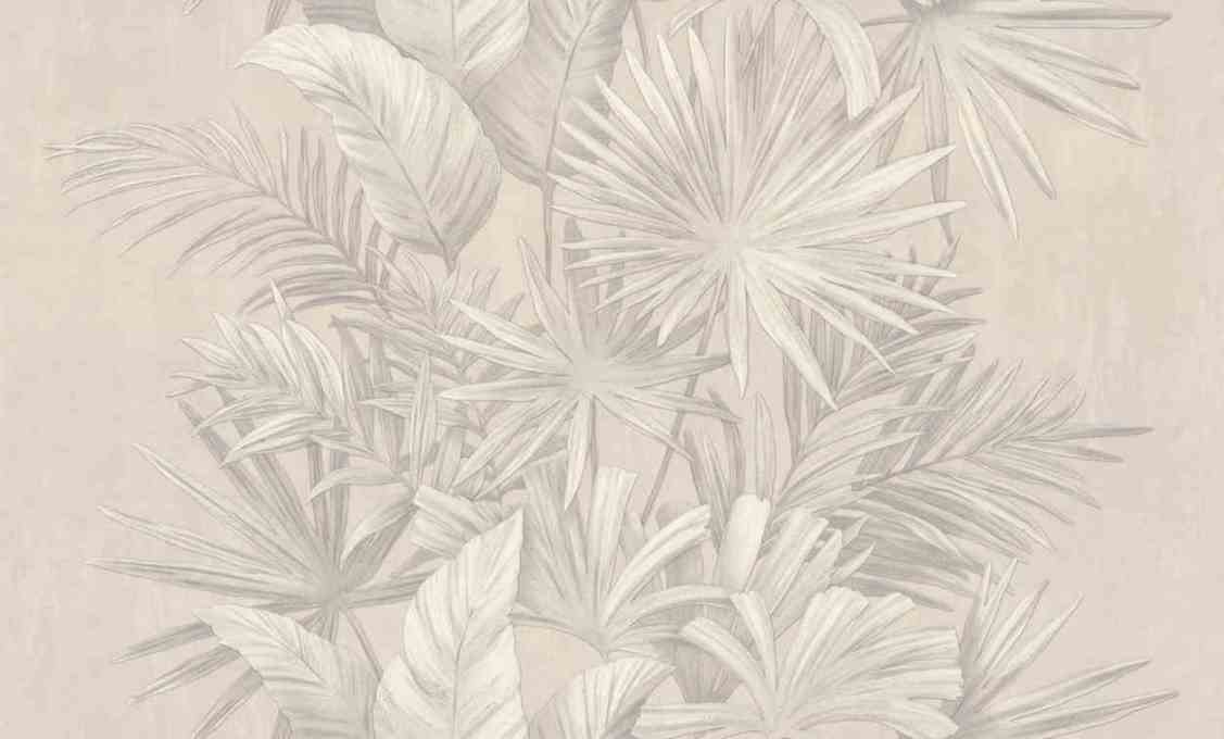 Изображение товара Обои Monte Solaro Palermo 9267-02 винил флизелин 10м бежевые растительные листья