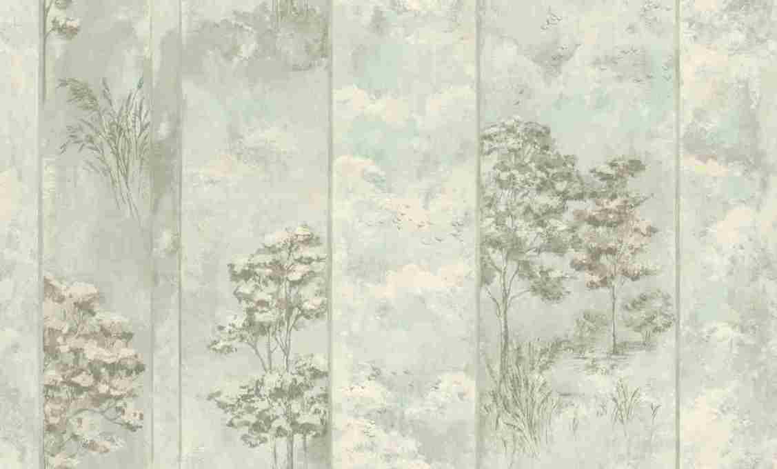 Изображение товара Обои Monte Solaro Vivaldi Винил флизелин 9277-04 зеленый 10,05 м