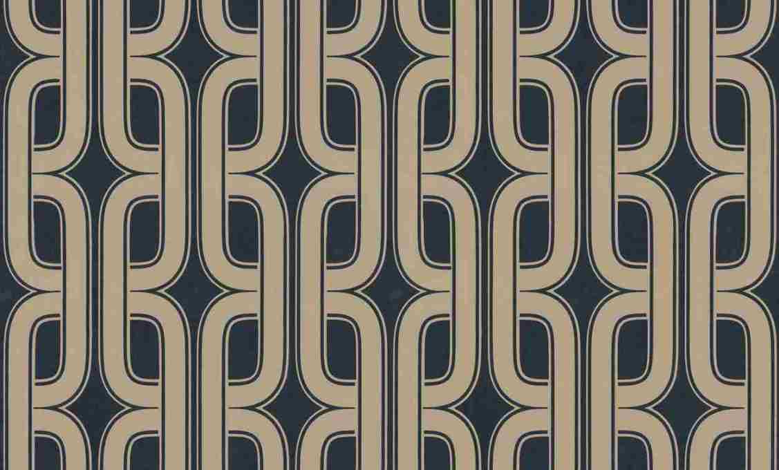 Изображение товара Обои Euro Decor Mansory Винил/флиз черный 1,06х10,05м современный дизайн