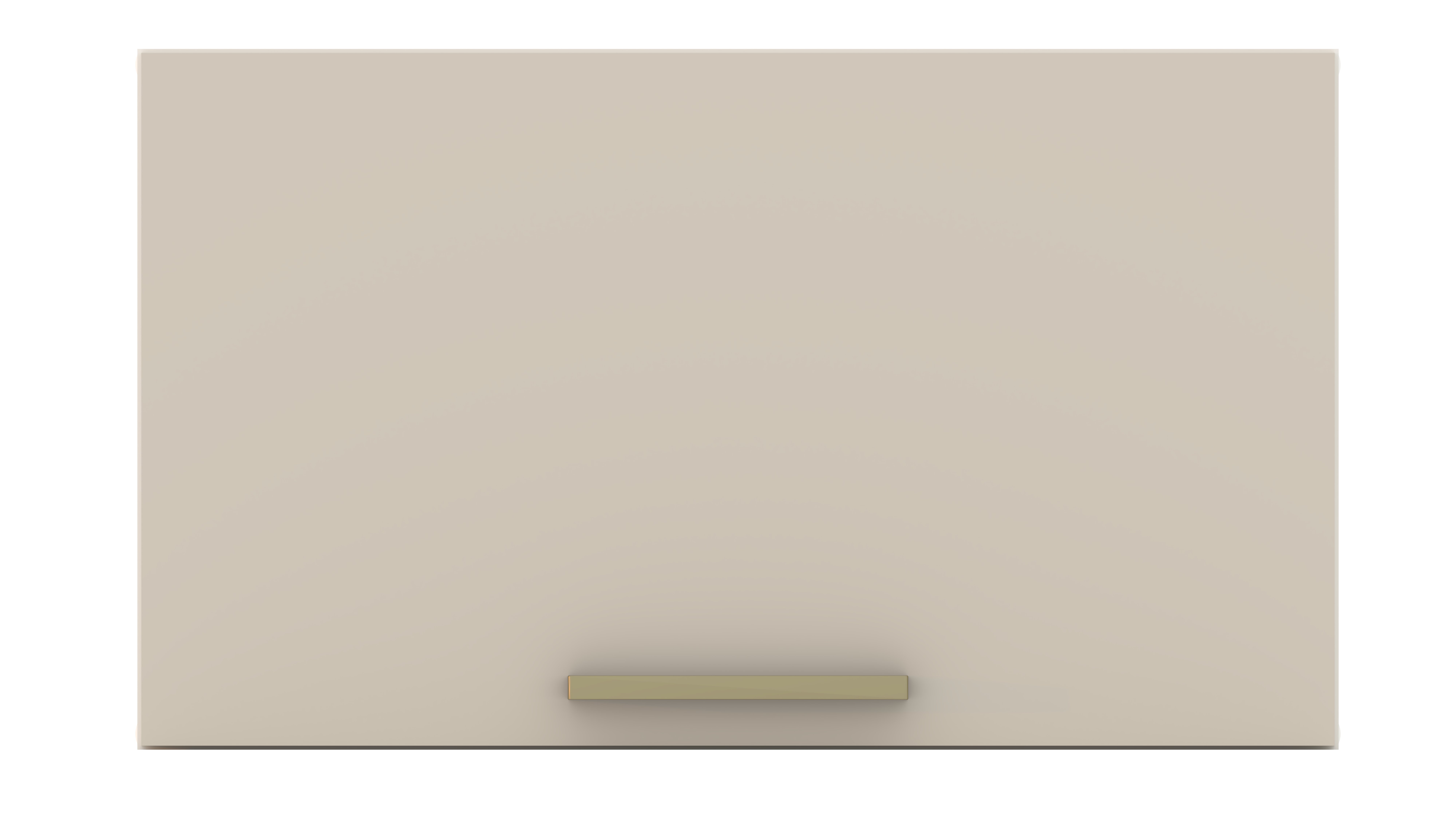 Изображение товара Навесной кухонный шкаф 60 см Корн с распашными дверями матовый серый