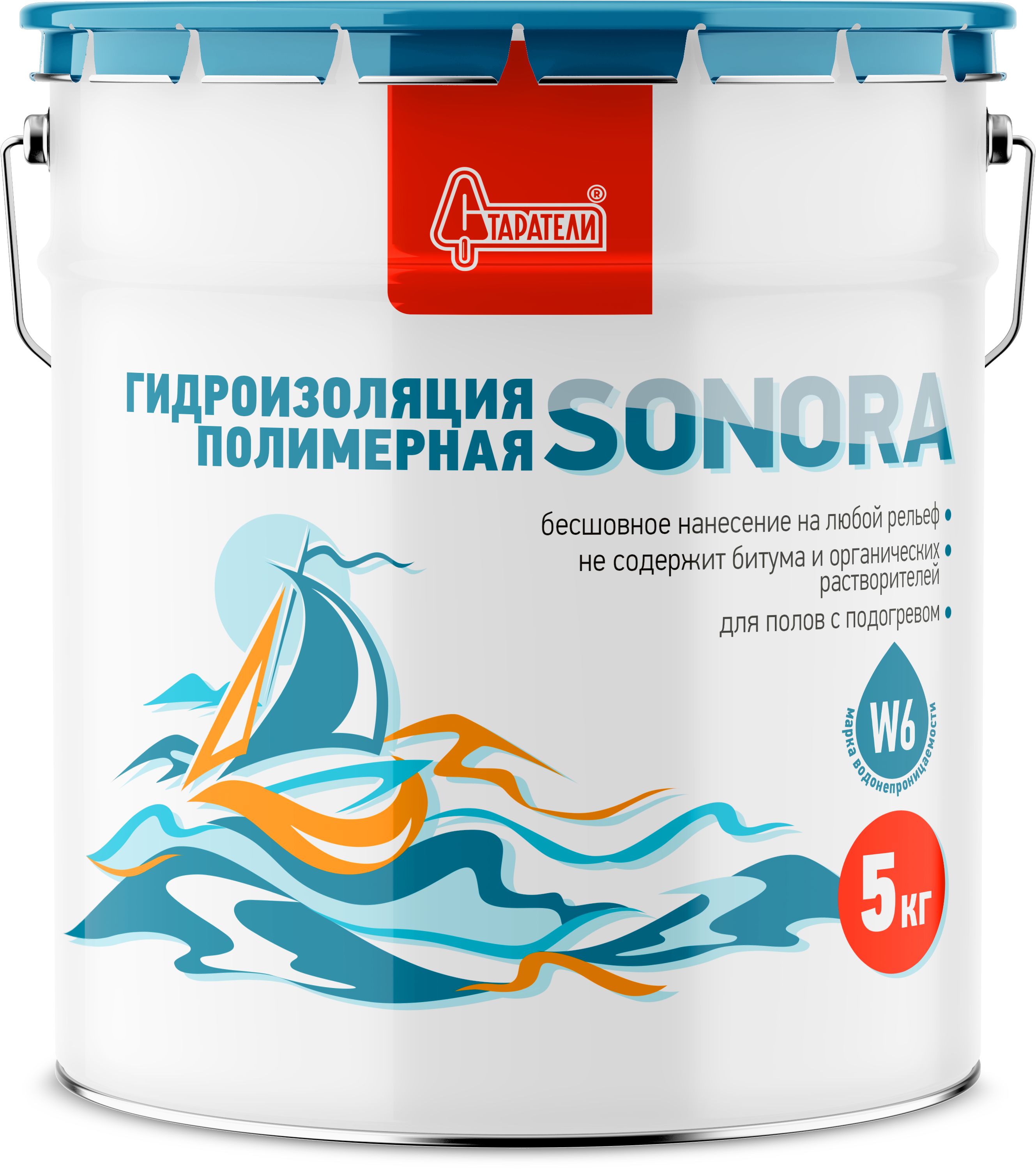 Изображение товара Гидроизоляция полимерная Старатели Sonora 5кг