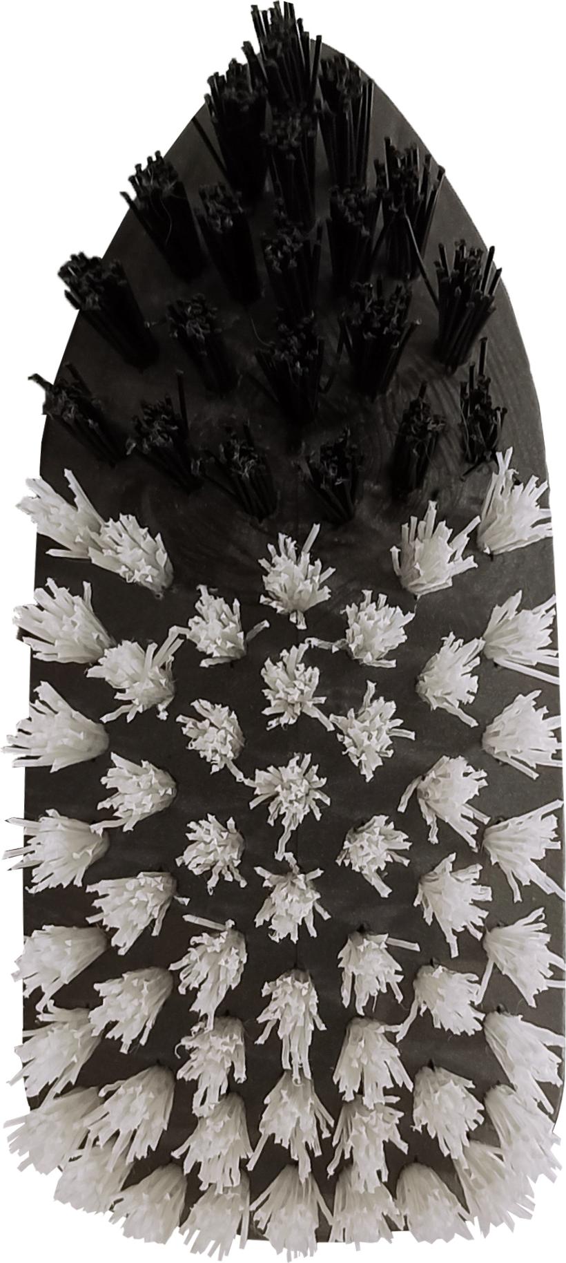 Изображение товара Щетка ROCK'N'ROLL с комбинированной щетиной антрацит универсальная для уборки