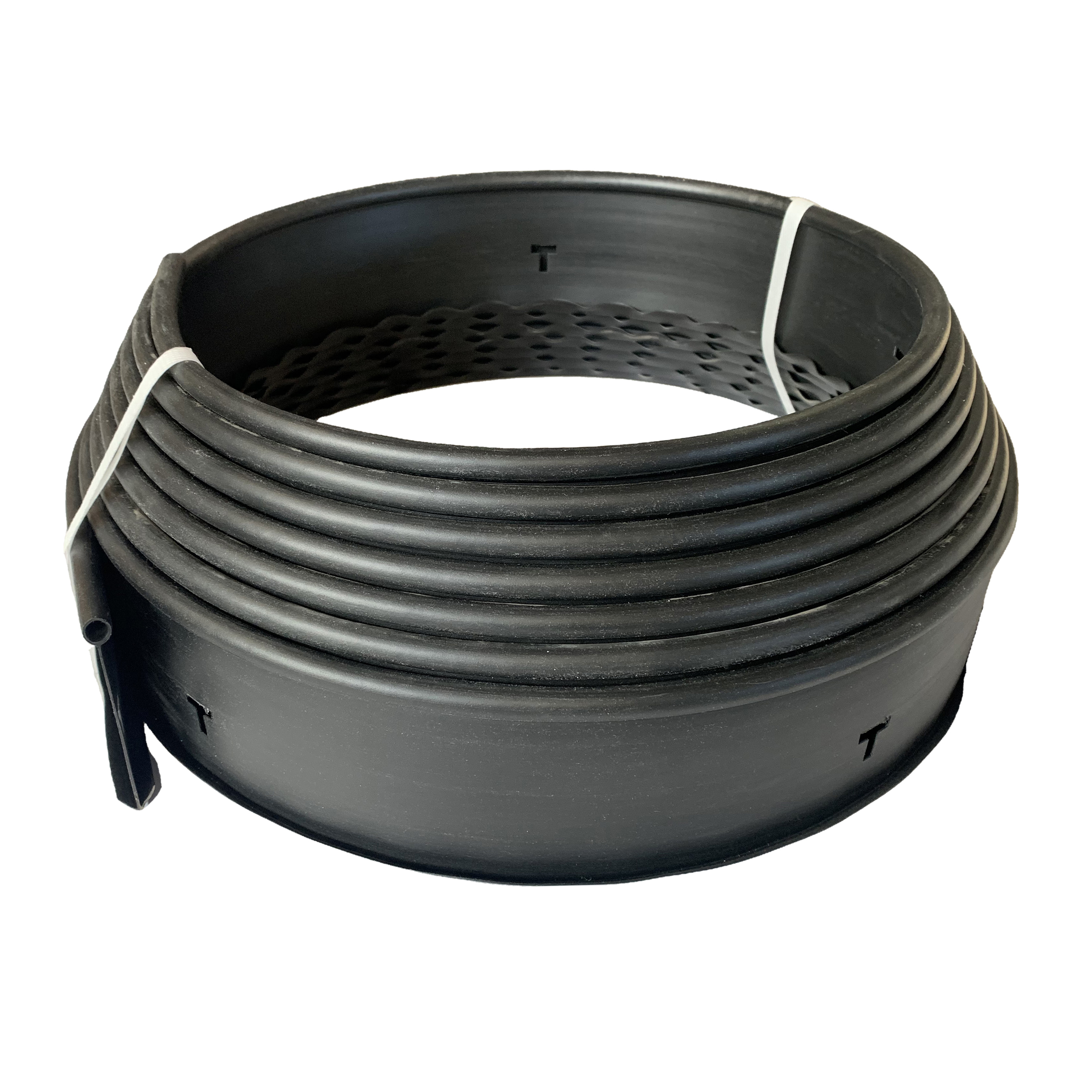 Изображение товара Садовый бордюр Gidrolica Country 10м высота 150 мм черный пластик