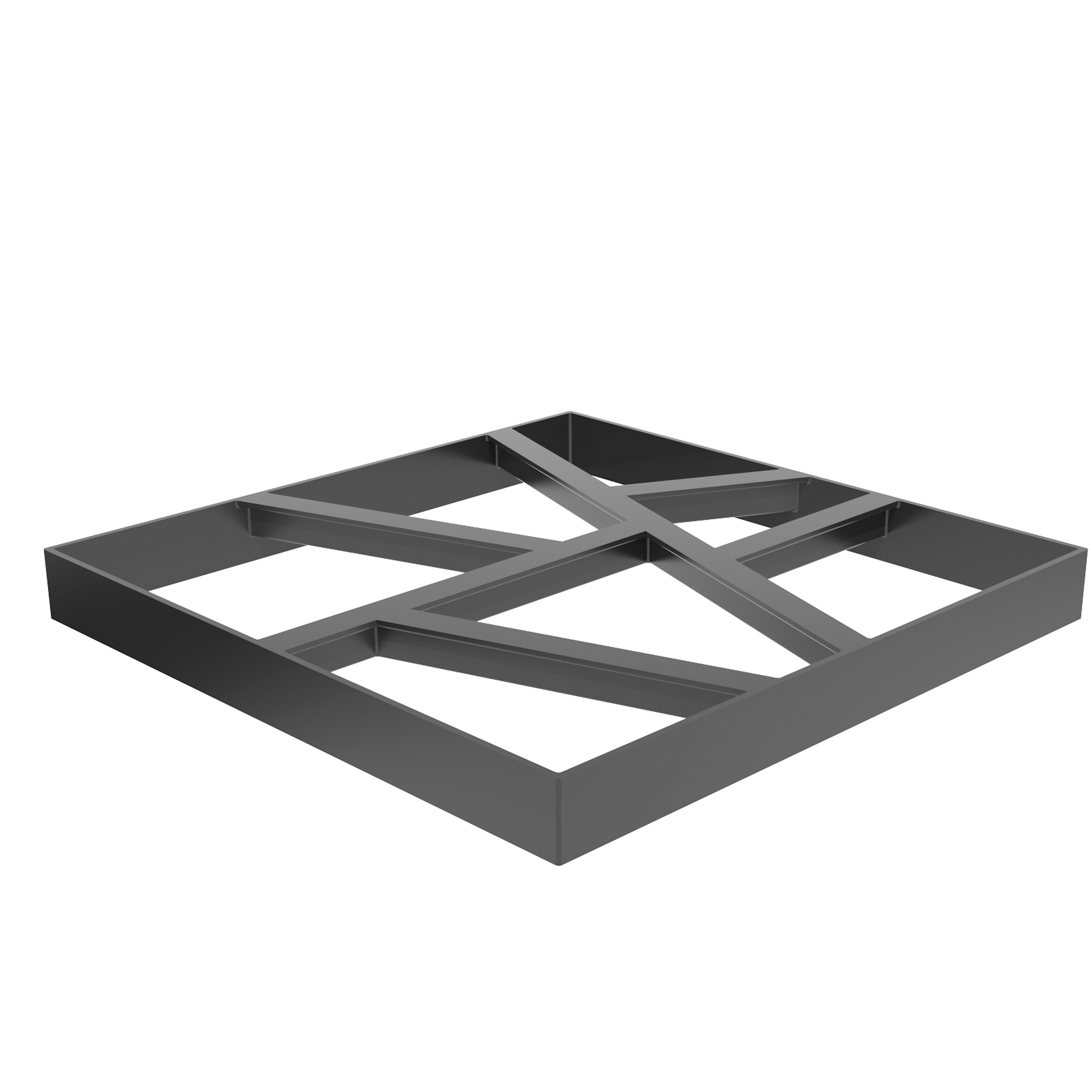 Изображение товара Форма для садовых дорожек Gidrolica Way Геометрия 40х40х4 см (ПП)