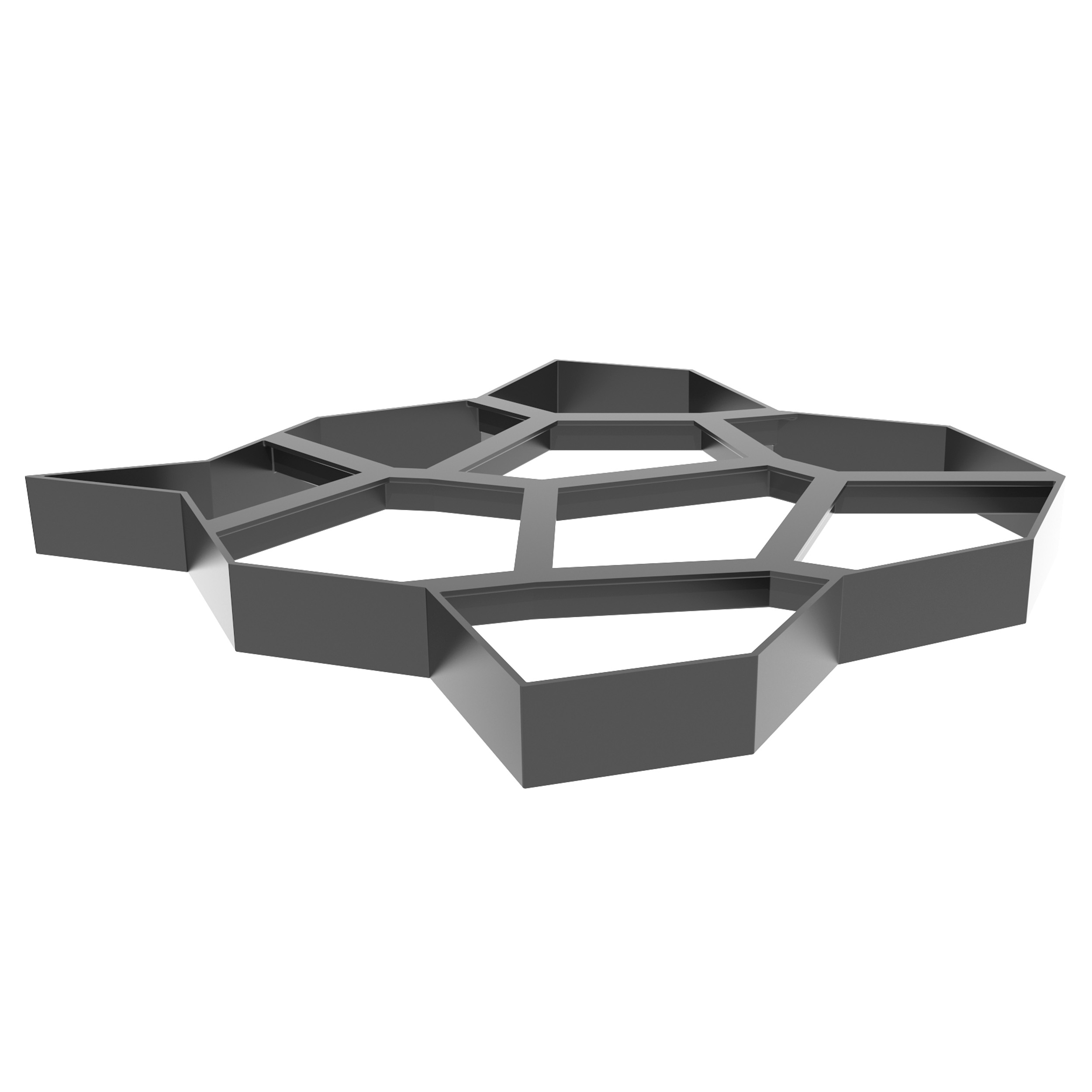 Изображение товара Форма для садовых дорожек Gidrolica Way Дикий Камень 50х50х5 см