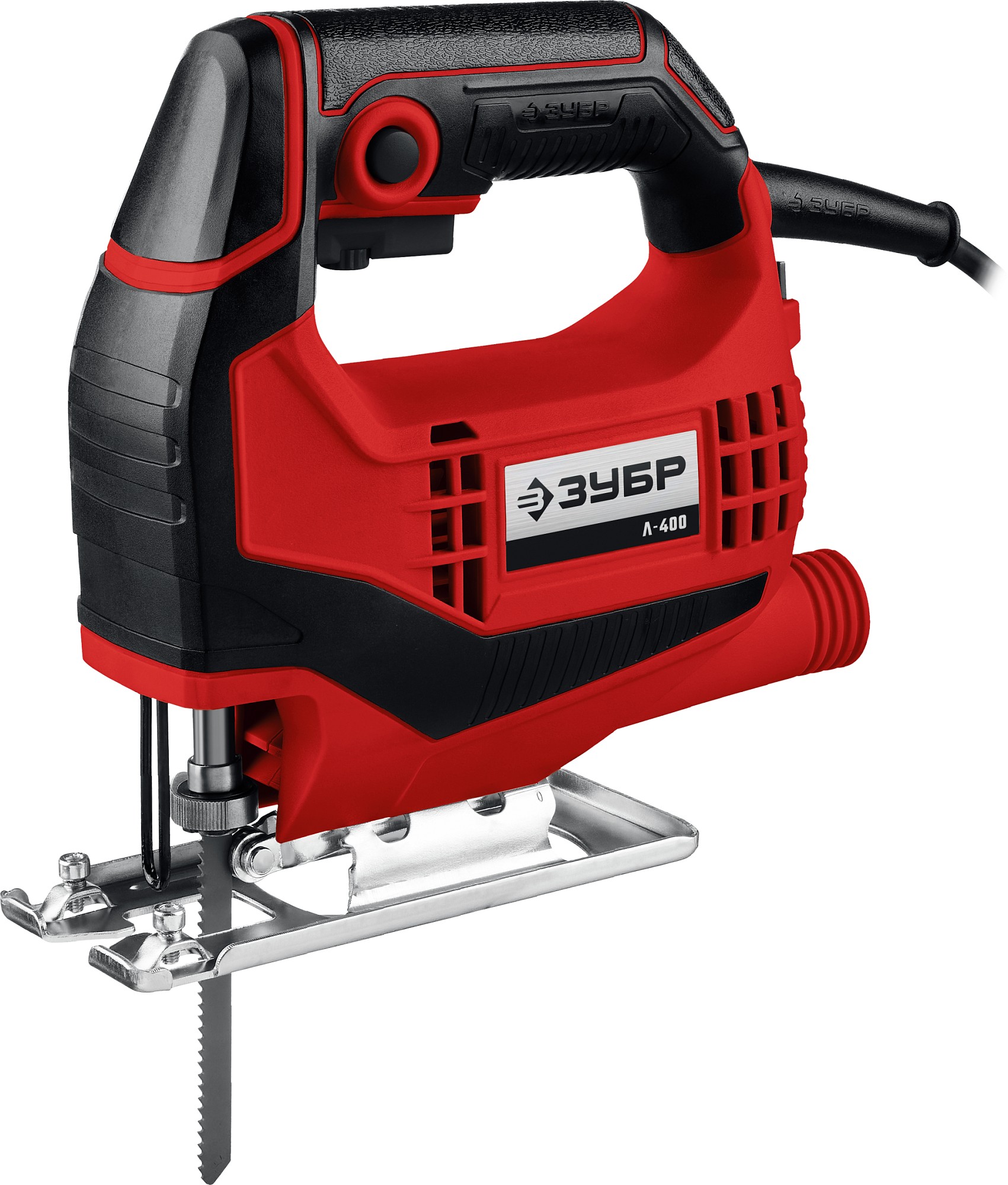 Изображение товара Электрический лобзик ЗУБР Л-400 400 Вт 55 мм для точной резки материалов
