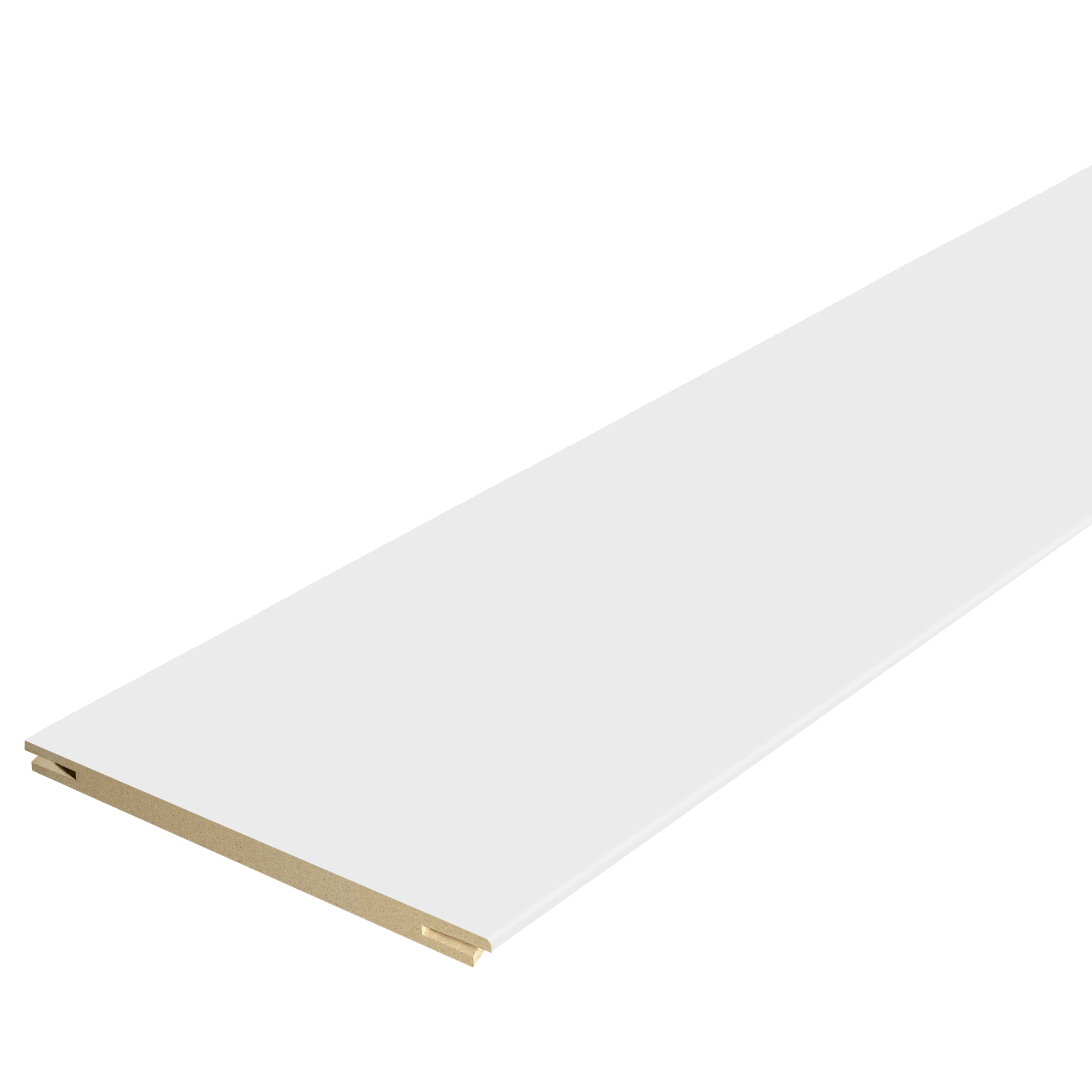 Изображение товара Добор экошпон VellDoris телескоп 200х10х2150 белый эмалит