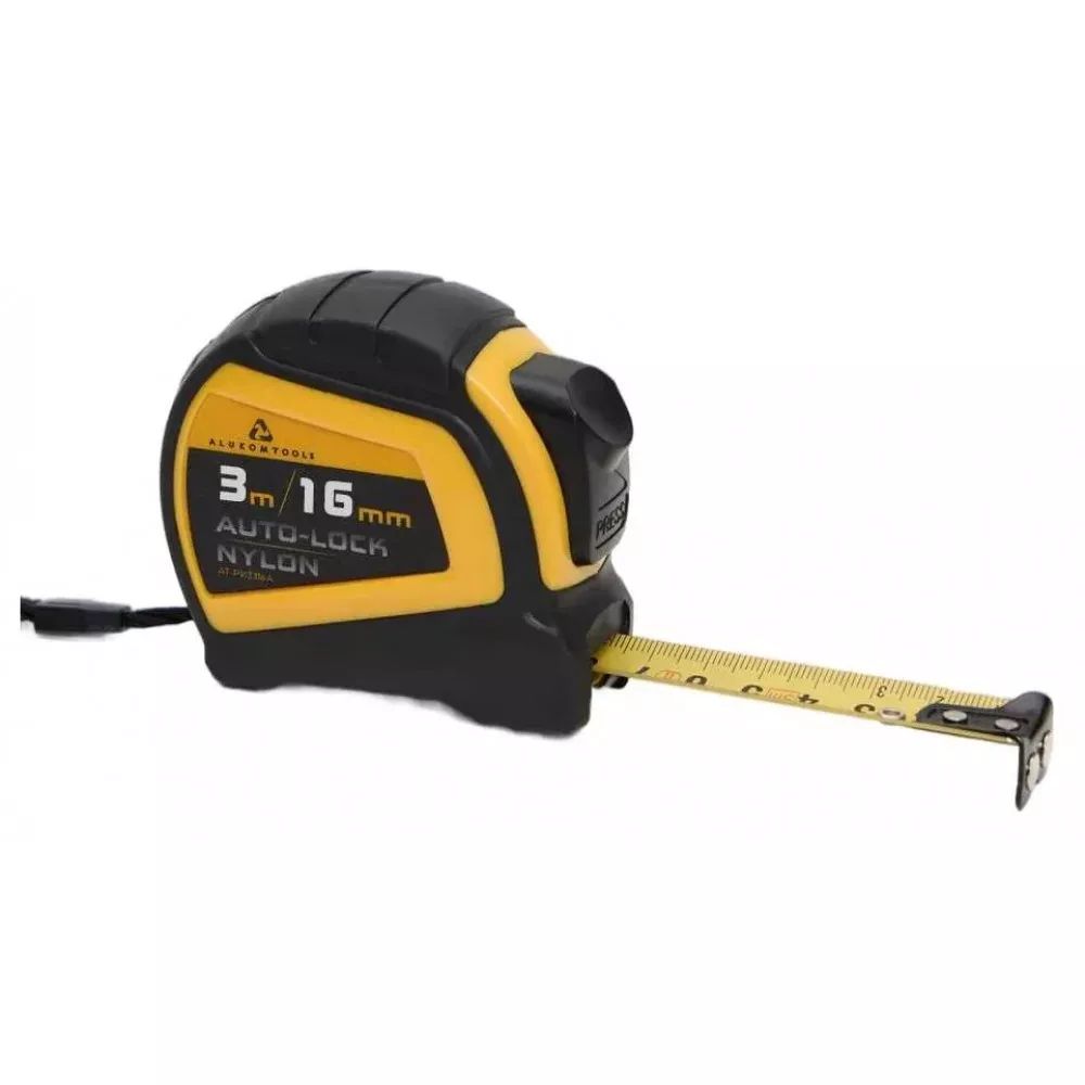 Изображение товара Рулетка измерительная ALUKOMTOOLS AUTOLOCK 3 м х 16 мм