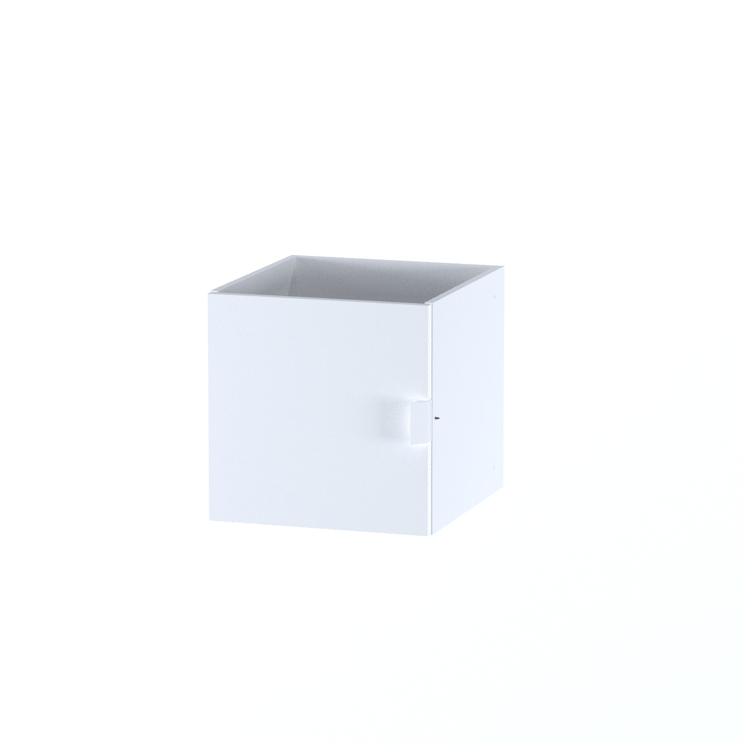 Изображение товара Модуль с дверцей Фора 33х33х37 белый для стеллажа серия Макс