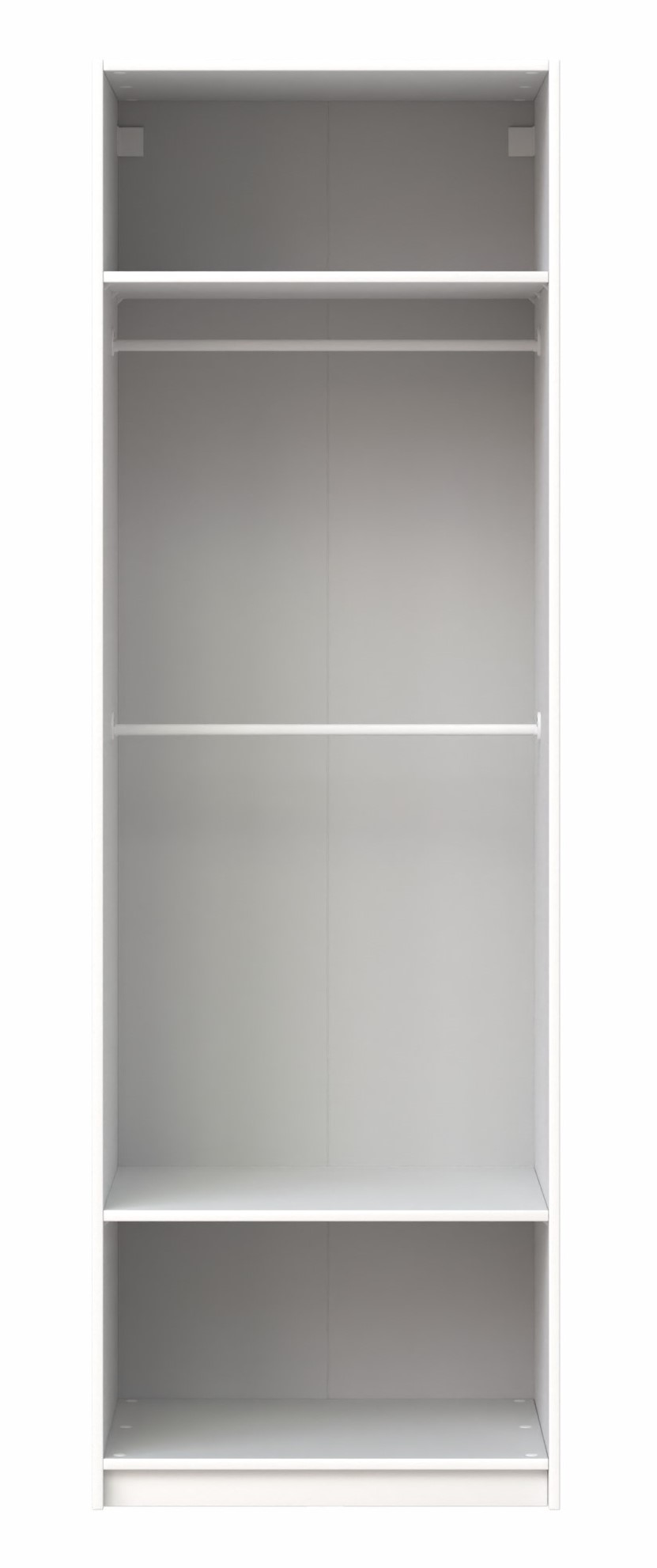 Изображение товара Стеллаж для гардеробной Макс 75х58х233 белый модульная система IKEA аналог