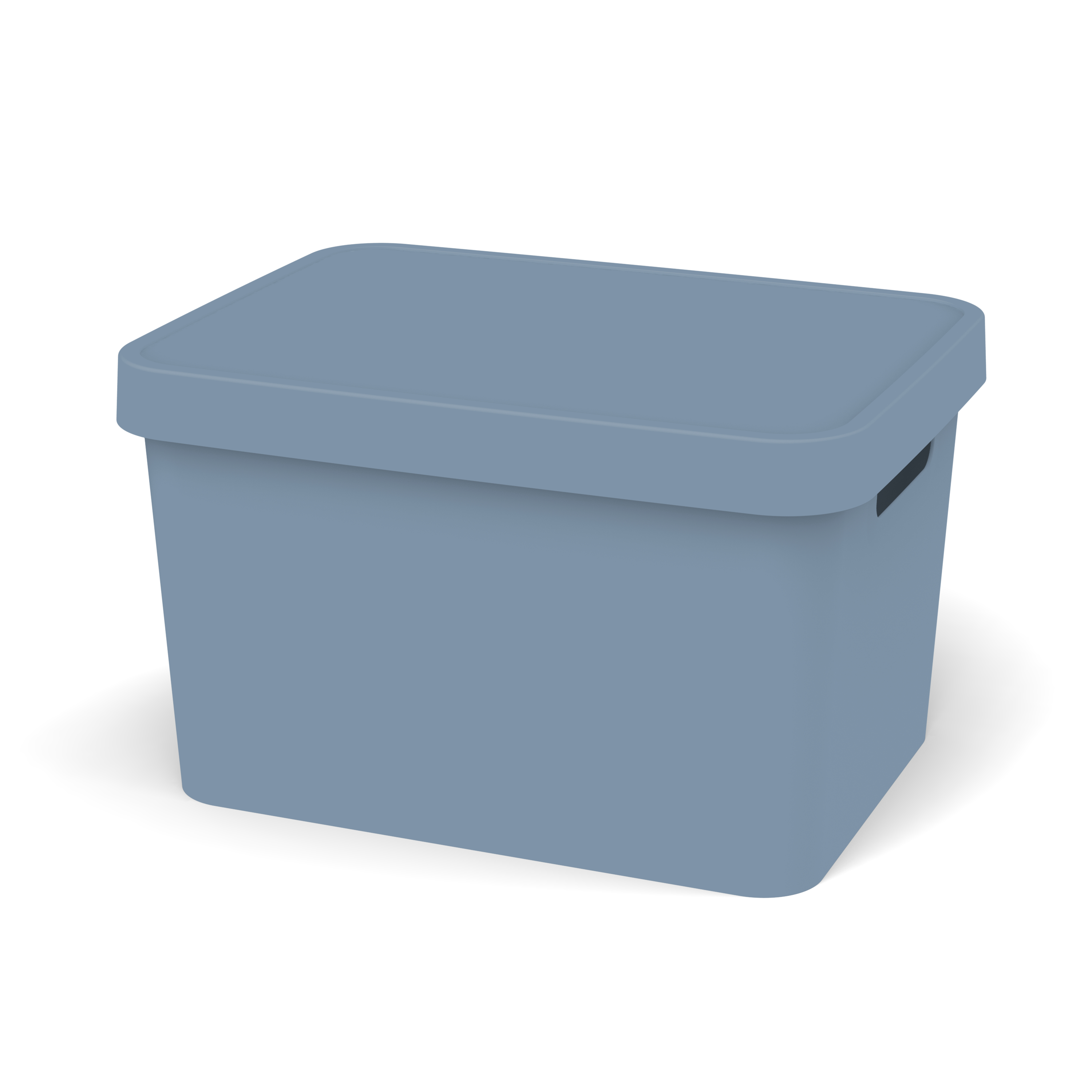 Изображение товара ЯЩИК ДЛЯ /ХРАНЕНИЯ 17Л FOLK СЕРО-ГОЛУБОЙ