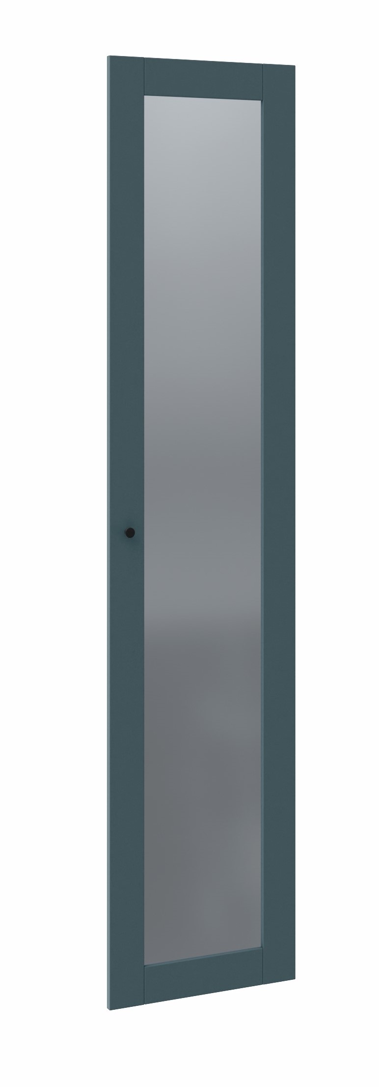 Изображение товара Дверь 50 (с зеркалом) для гардеробной Макс, темно-бирюзовая