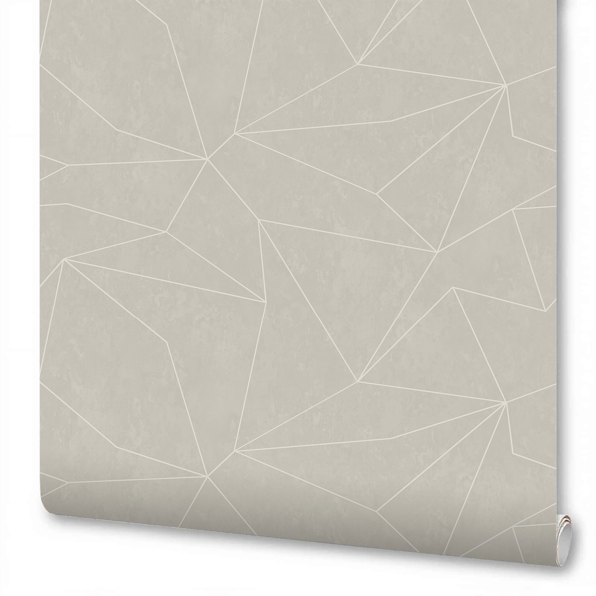 Изображение товара Виниловые обои WallSecret Pazzle 9043-24 серо-песочные 1,06х10,05 м