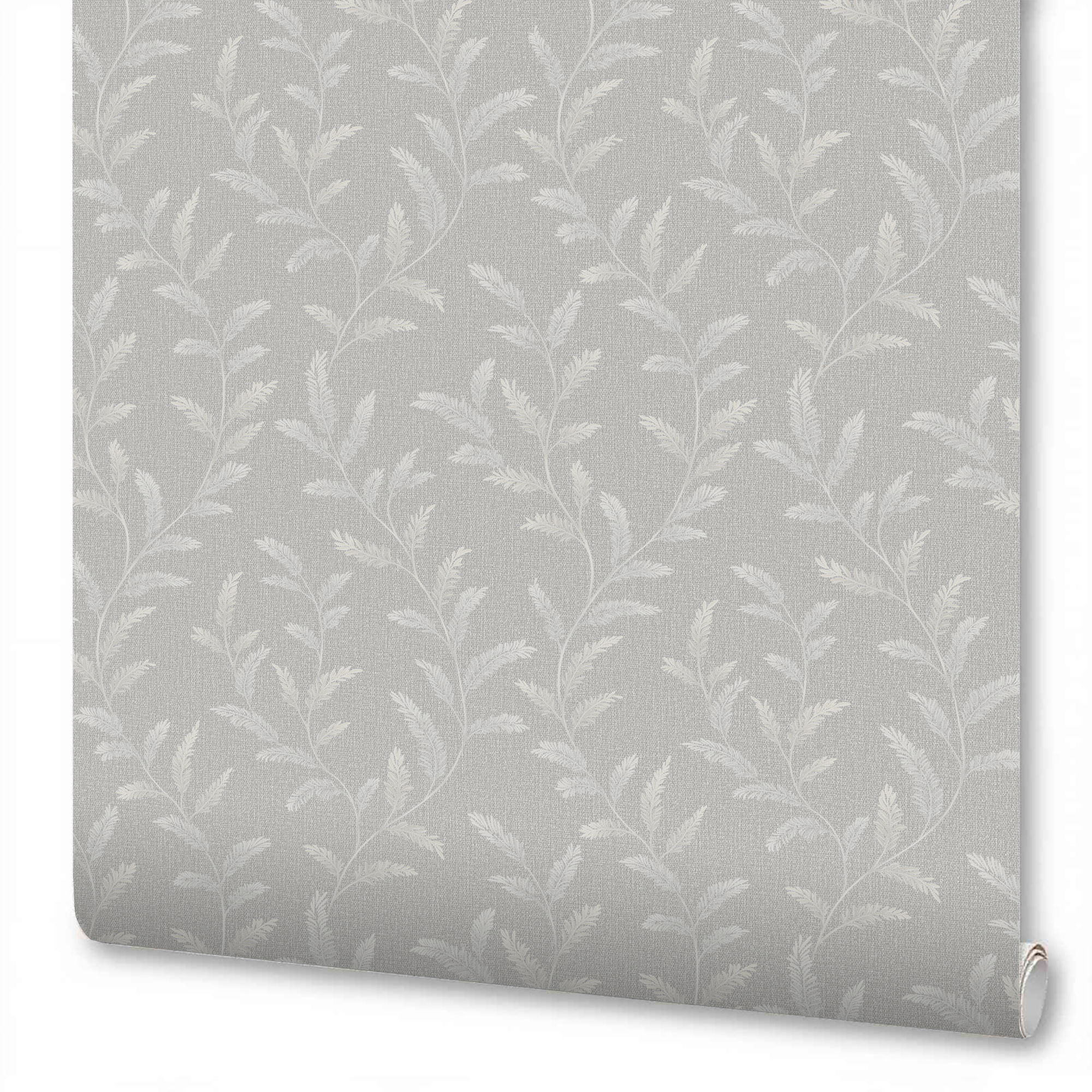 Изображение товара Виниловые обои WallSecret Shalfey 9106-24 серые 1,06х10,05 м