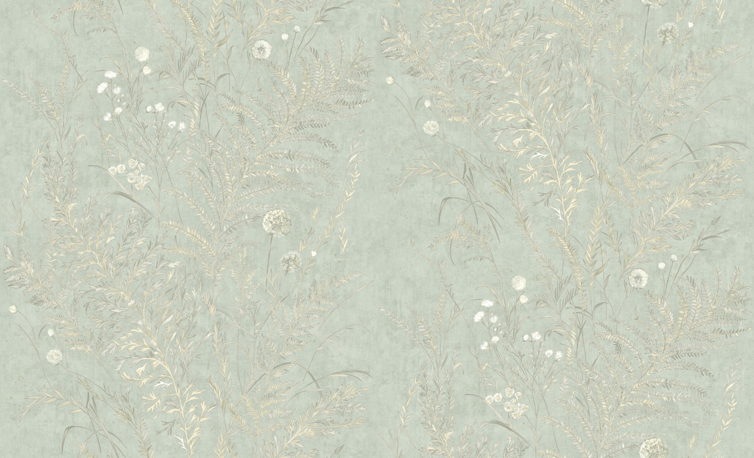 Изображение товара Виниловые обои Erismann E-Design Fiorel 60997-05 зеленые 10,05x1,06 м