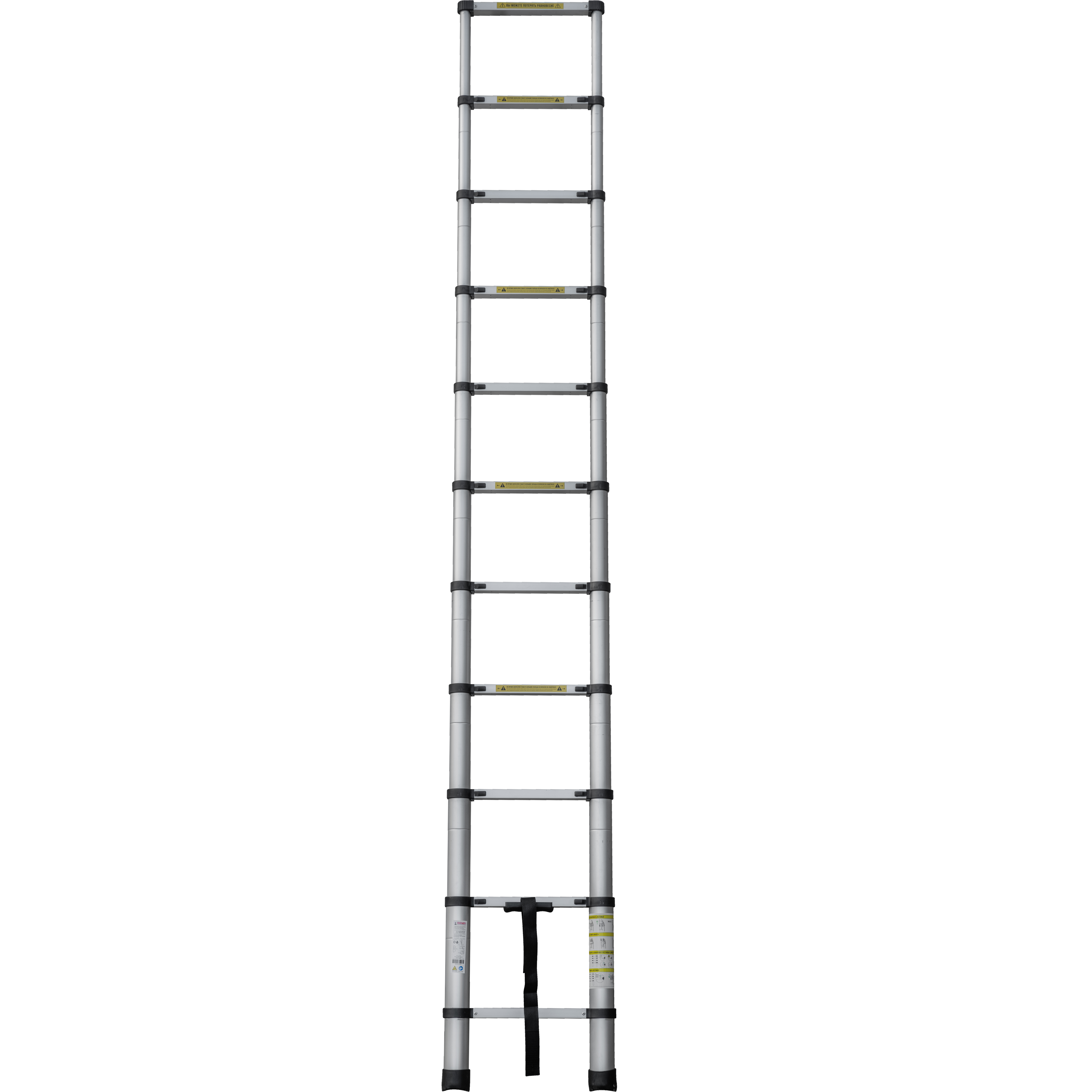 Изображение товара Стремянка алюминиевая Новая Высота 2211ТЛ 1 секция 11 ступенек 3,2 м