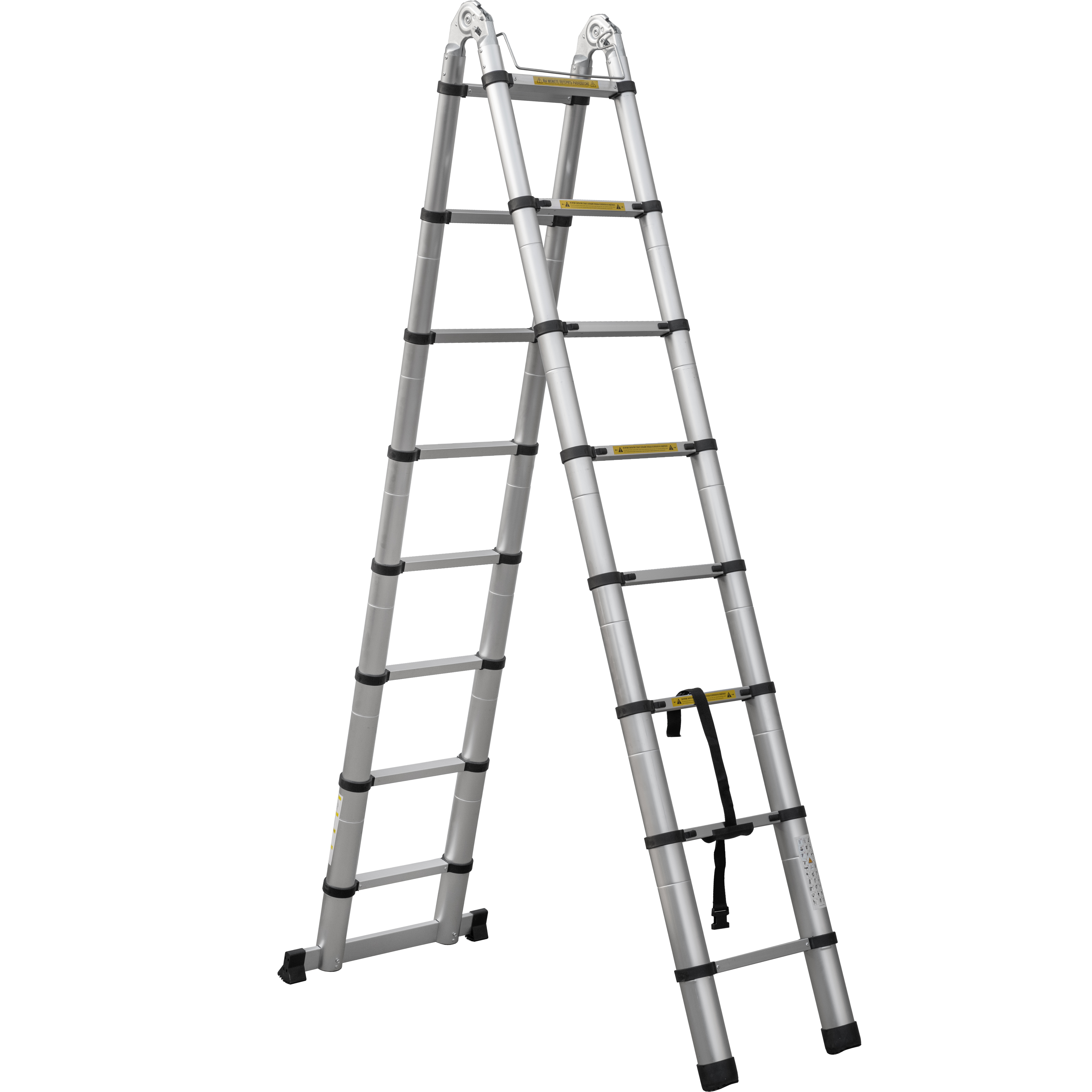 Изображение товара Алюминиевая телескопическая лестница Новая Высота 2311ТЛ 2 секции 5 м