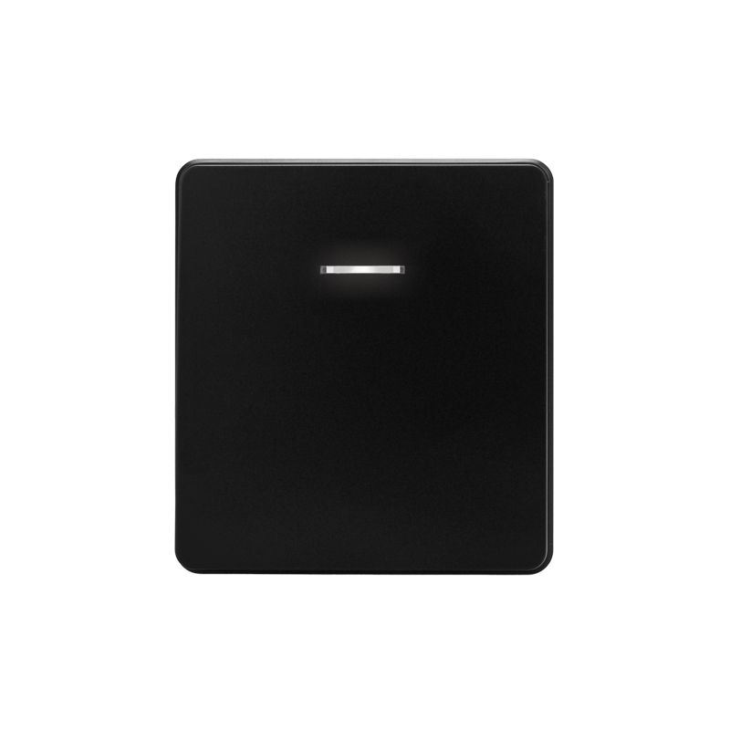 Изображение товара Выключатель проходной 1-клавишный Kranz Round оникс для управления светом