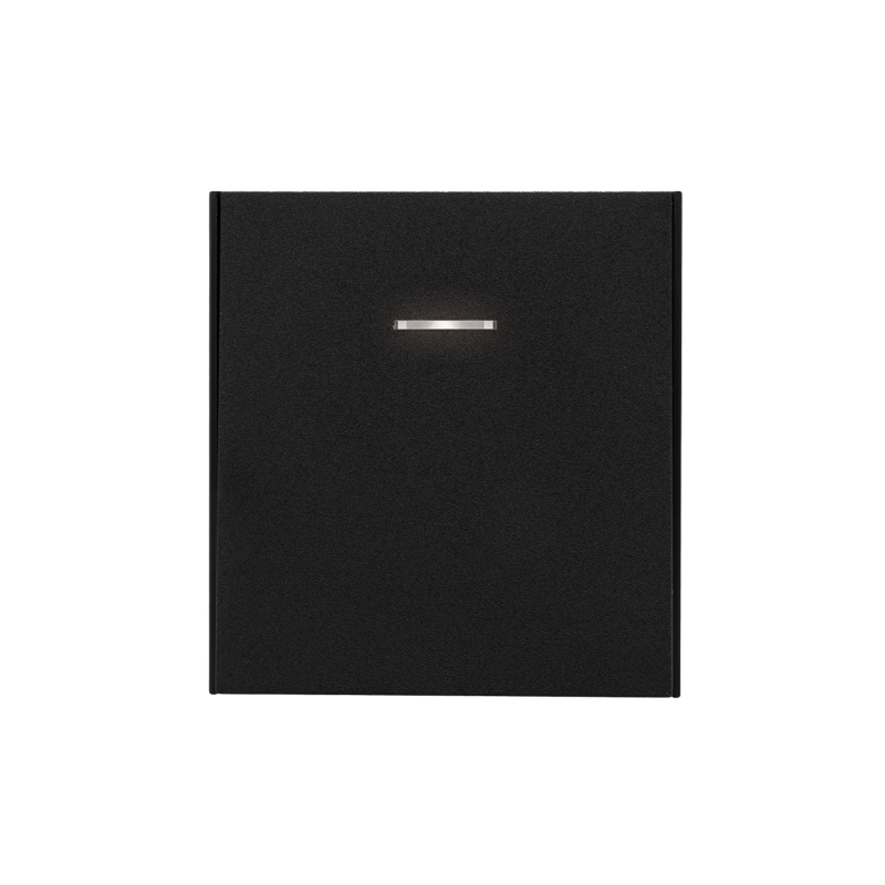 Изображение товара Выключатель перекрестный 1-клавишный Kranz Strong антрацит