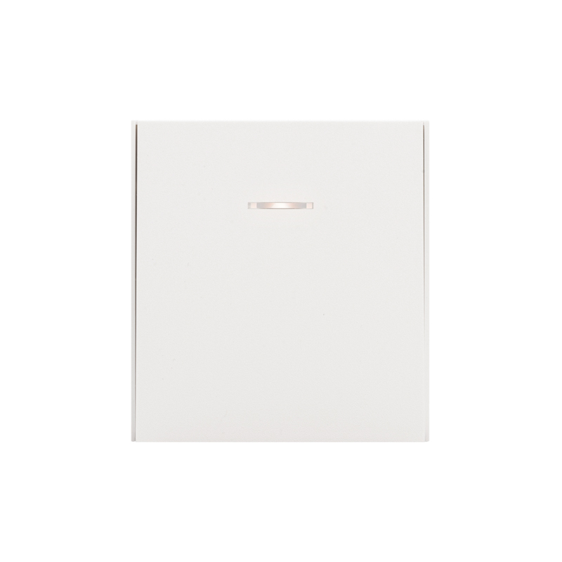 Изображение товара Выключатель 1-клавишный Kranz Strong жемчуг белый для скрытой установки