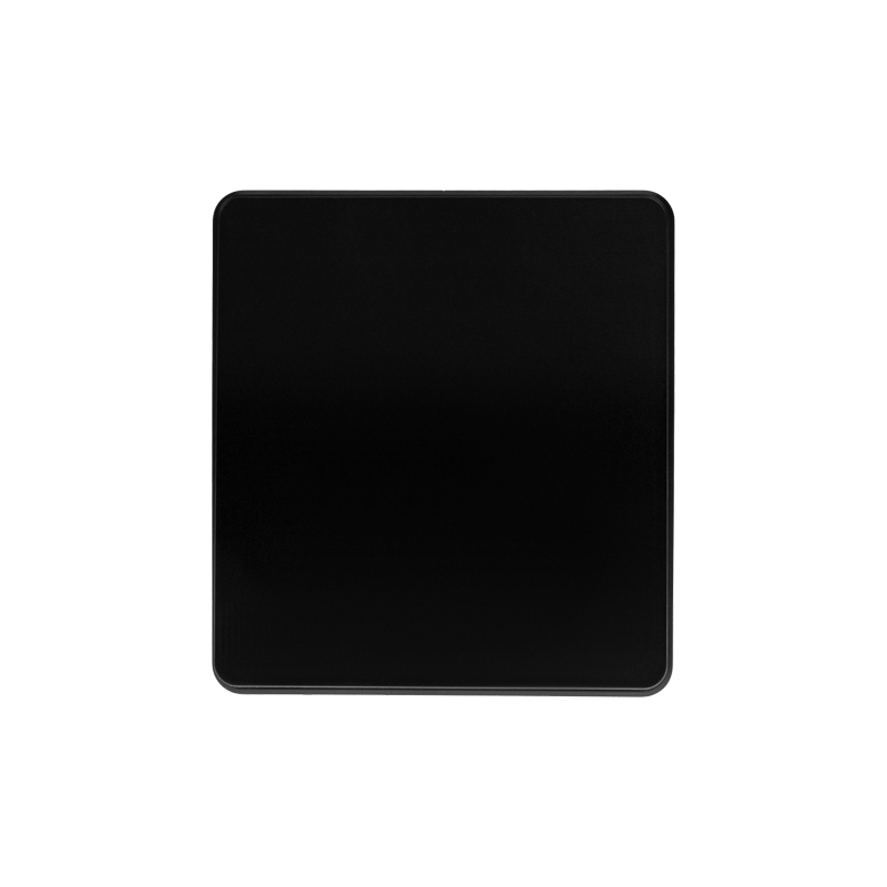 Изображение товара Выключатель 1-клавишный Kranz Round KR-78-0705-3 оникс черный для скрытой установки