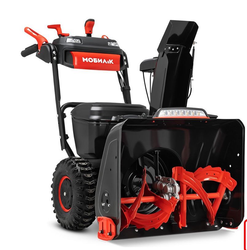 Изображение товара Снегоуборщик аккумуляторный МОБИЛ К CA61 ПРЕМИУМ 60 В с 2 АКБ и ЗУ, ширина 61 см