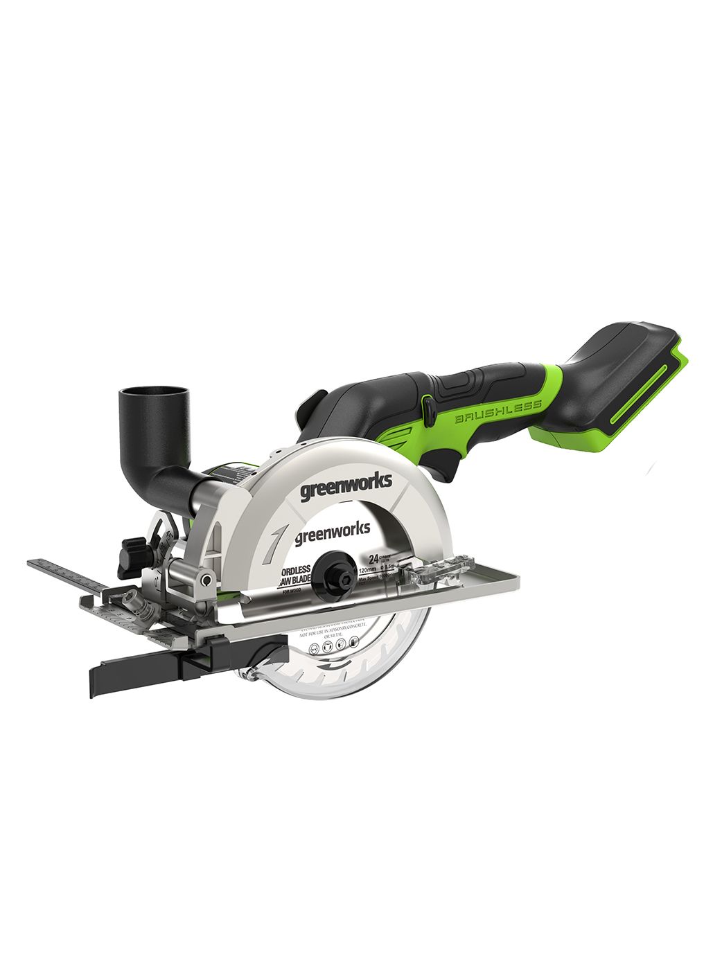 Изображение товара Дисковая мини пила аккумуляторная GREENWORKS G24MCS 24V1х2Ач ЗУ