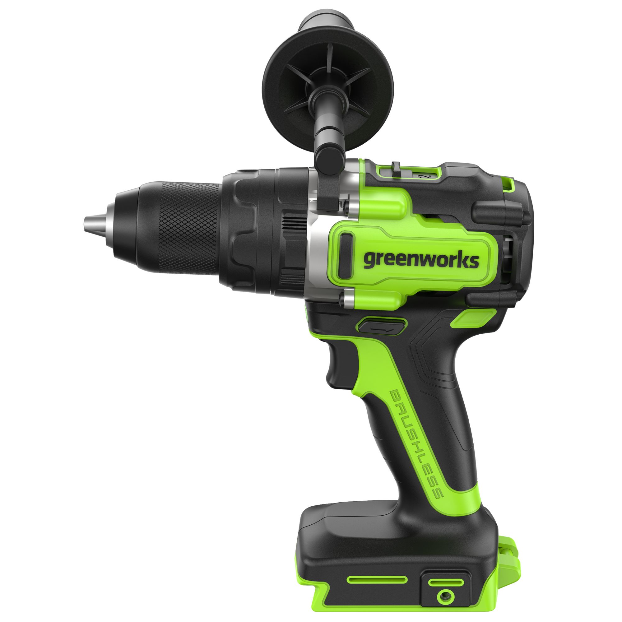 Изображение товара Аккумуляторная дрель-шуруповерт ударная GREENWORKS GD24DD140 24V 2x4Ач