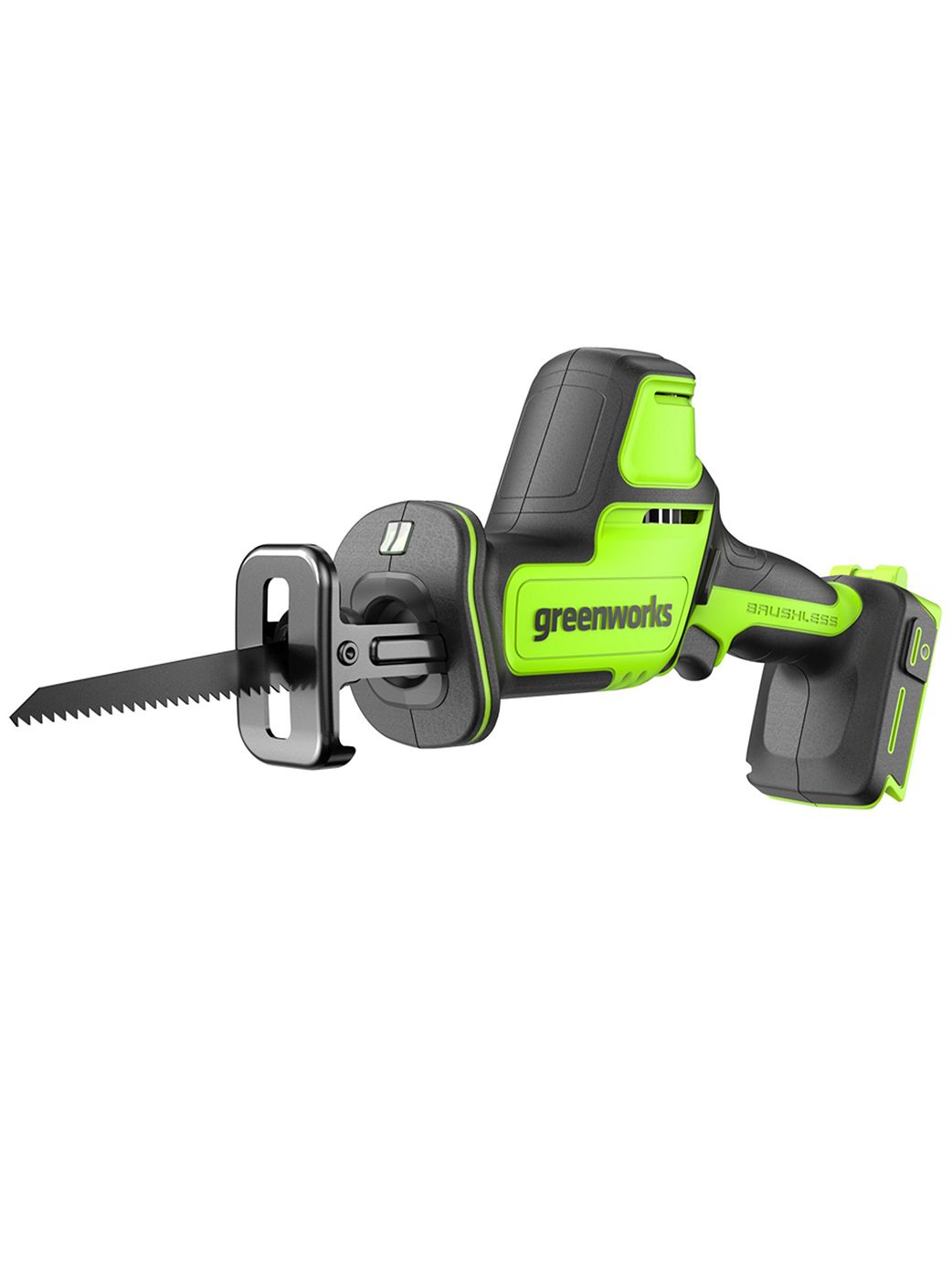 Изображение товара Аккумуляторная сабельная пила GREENWORKS GPT-CRS-25 24V легкая и мощная