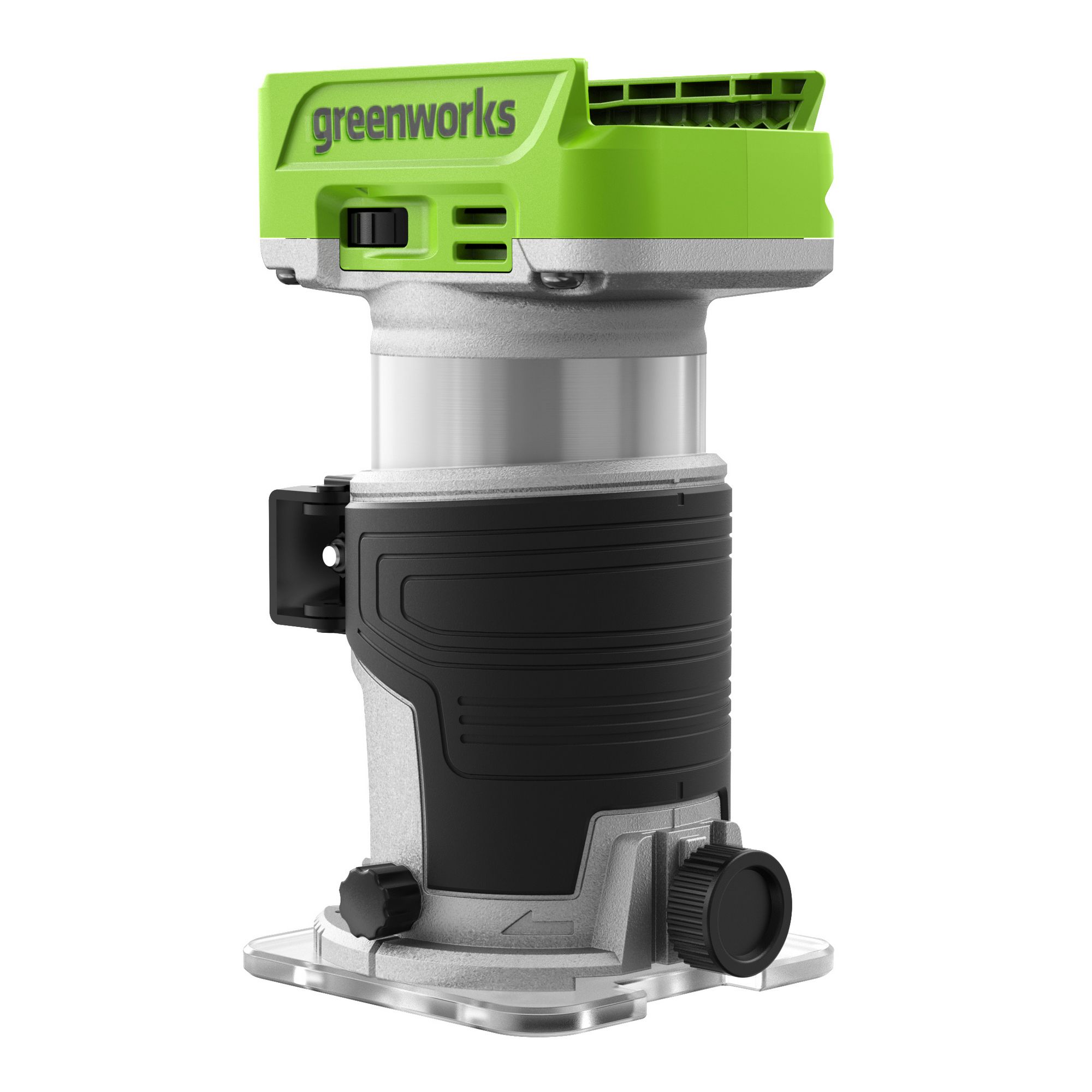 Изображение товара Фрезер кромочный аккумуляторный GREENWORKS G24RO 24V бесщеточный 10000-30000 об/мин