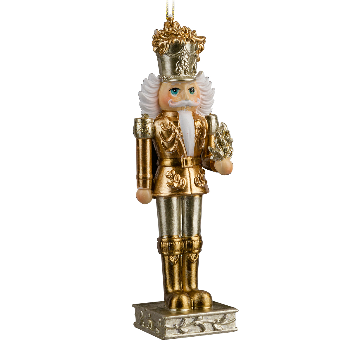 Изображение товара Украшение ErichKrause Decor  Щелкунчик в мундире золотой 10см