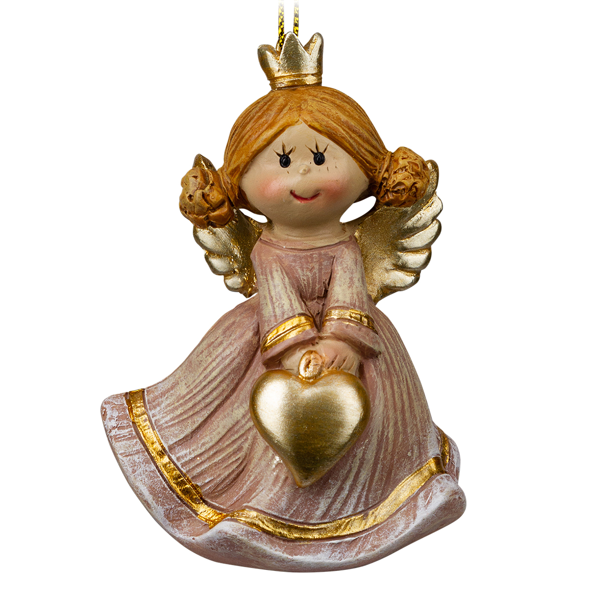 Изображение товара Украшение ErichKrause Decor Ангел с золотым сердцем 7см