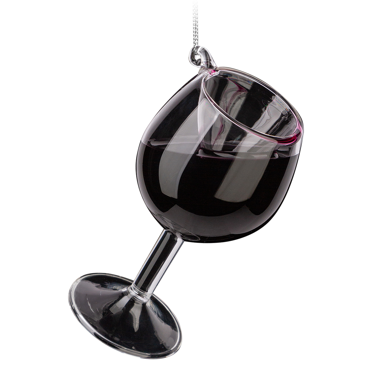 Изображение товара Бокал вина 10см из стекла для елочных украшений ERichKrause Decor